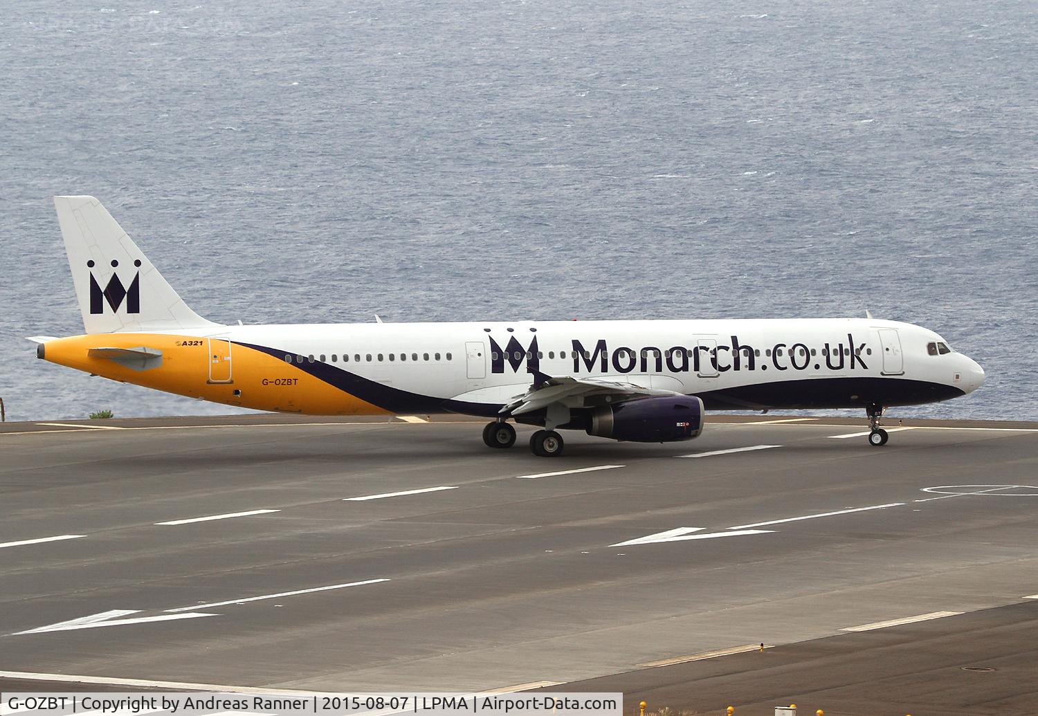 G-OZBT, 2008 Airbus A321-231 C/N 3546, Monarch Airbus A321