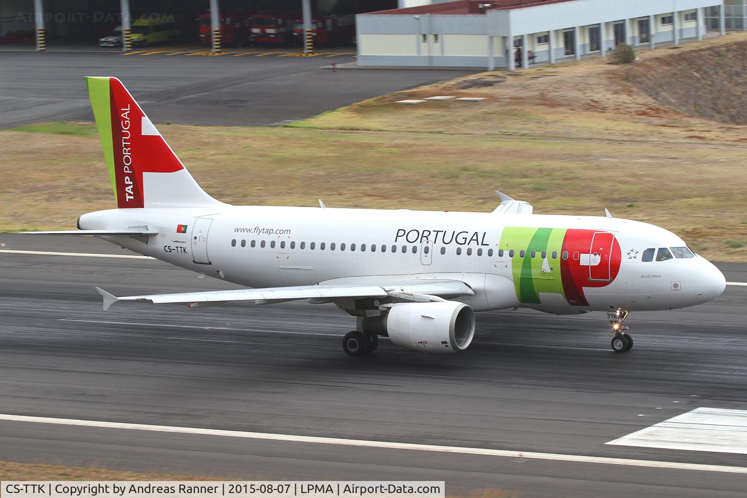 CS-TTK, 1999 Airbus A319-111 C/N 1034, TAP Airbus A319