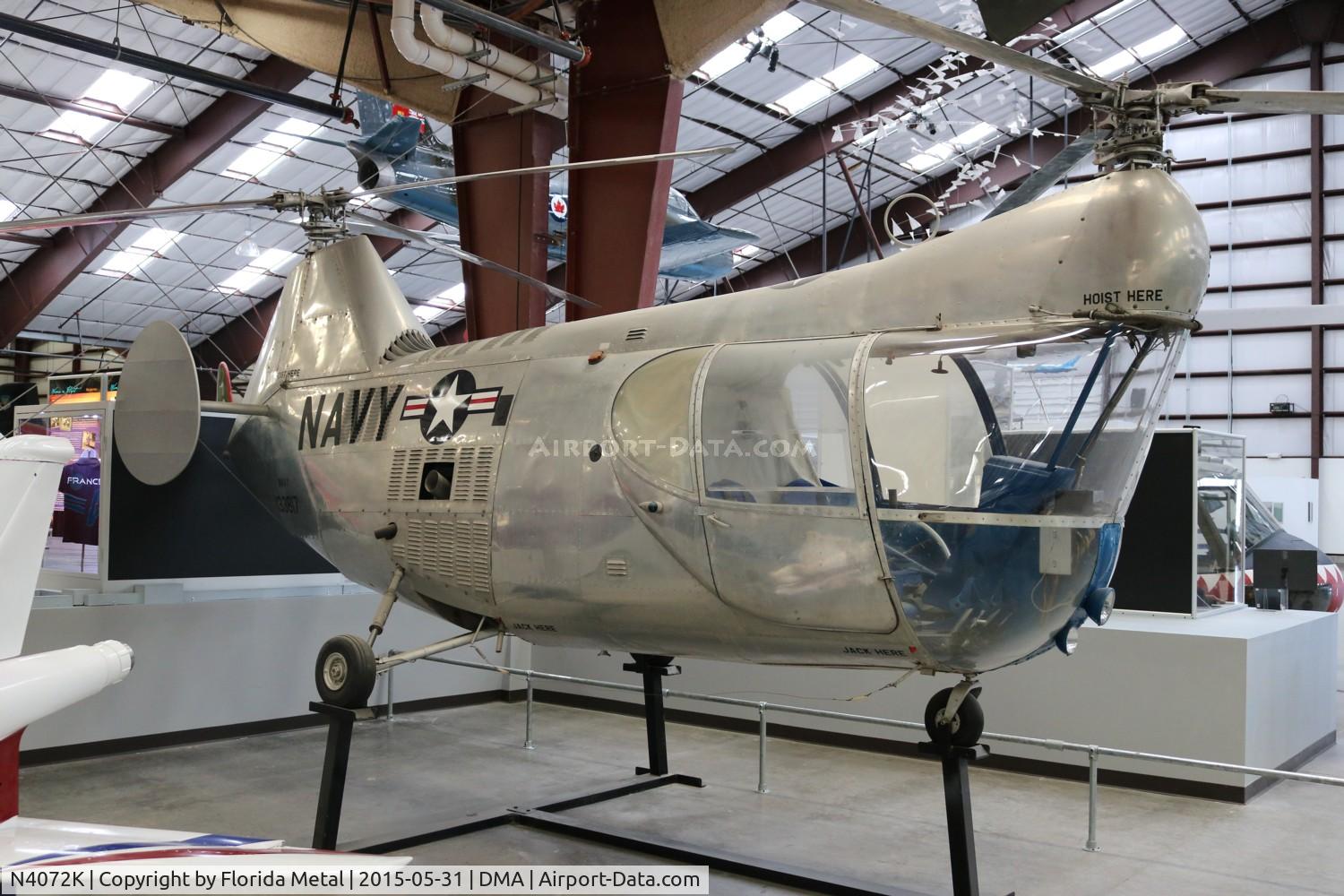 N4072K, 1953 McCulloch HUM-1 C/N 133817, McCulloch HUM-1, only 3 built as the H-30