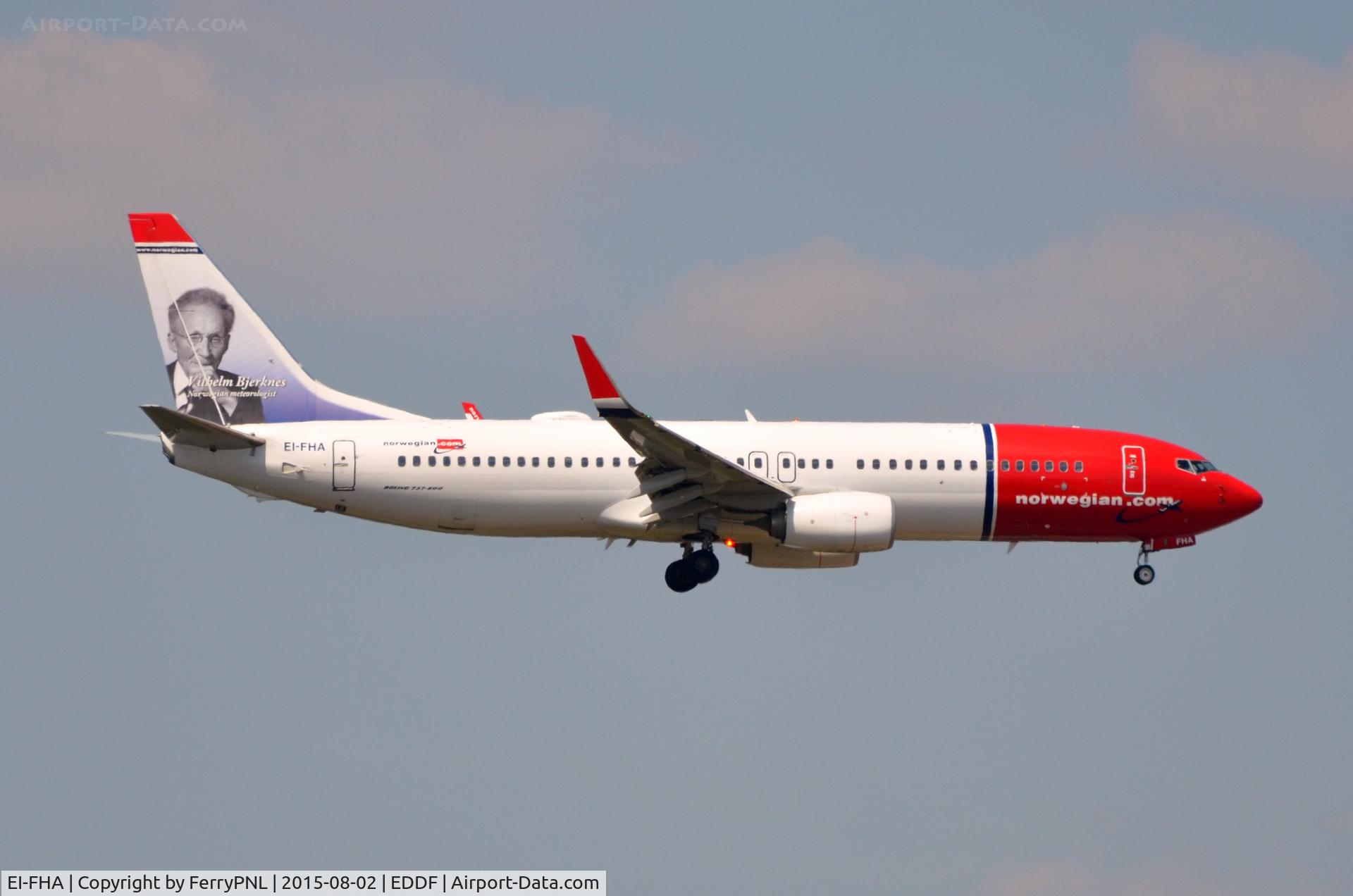 EI-FHA, 2012 Boeing 737-8JP C/N 39012, Norwegian B738