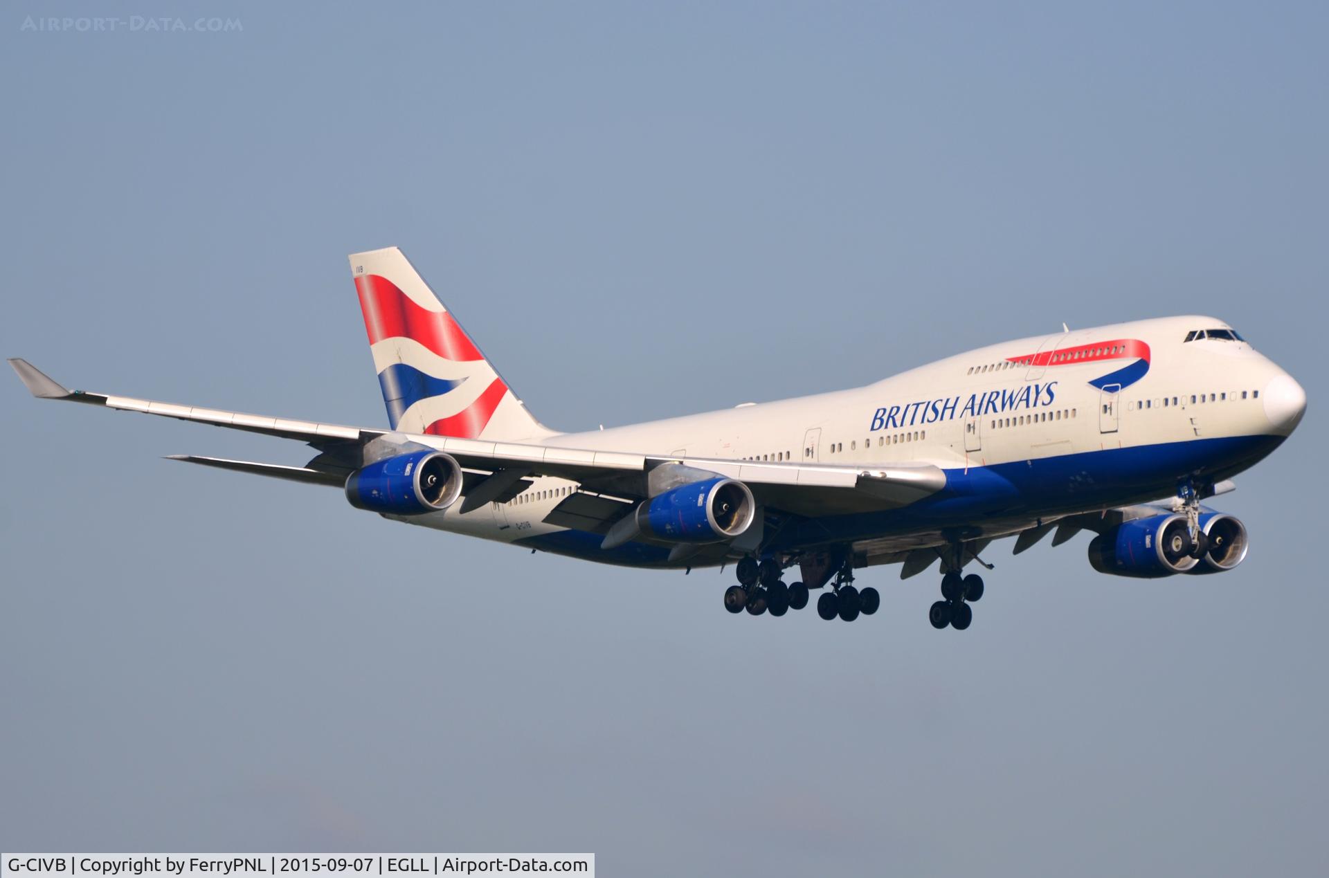 G-CIVB, 1994 Boeing 747-436 C/N 25811, BA B744