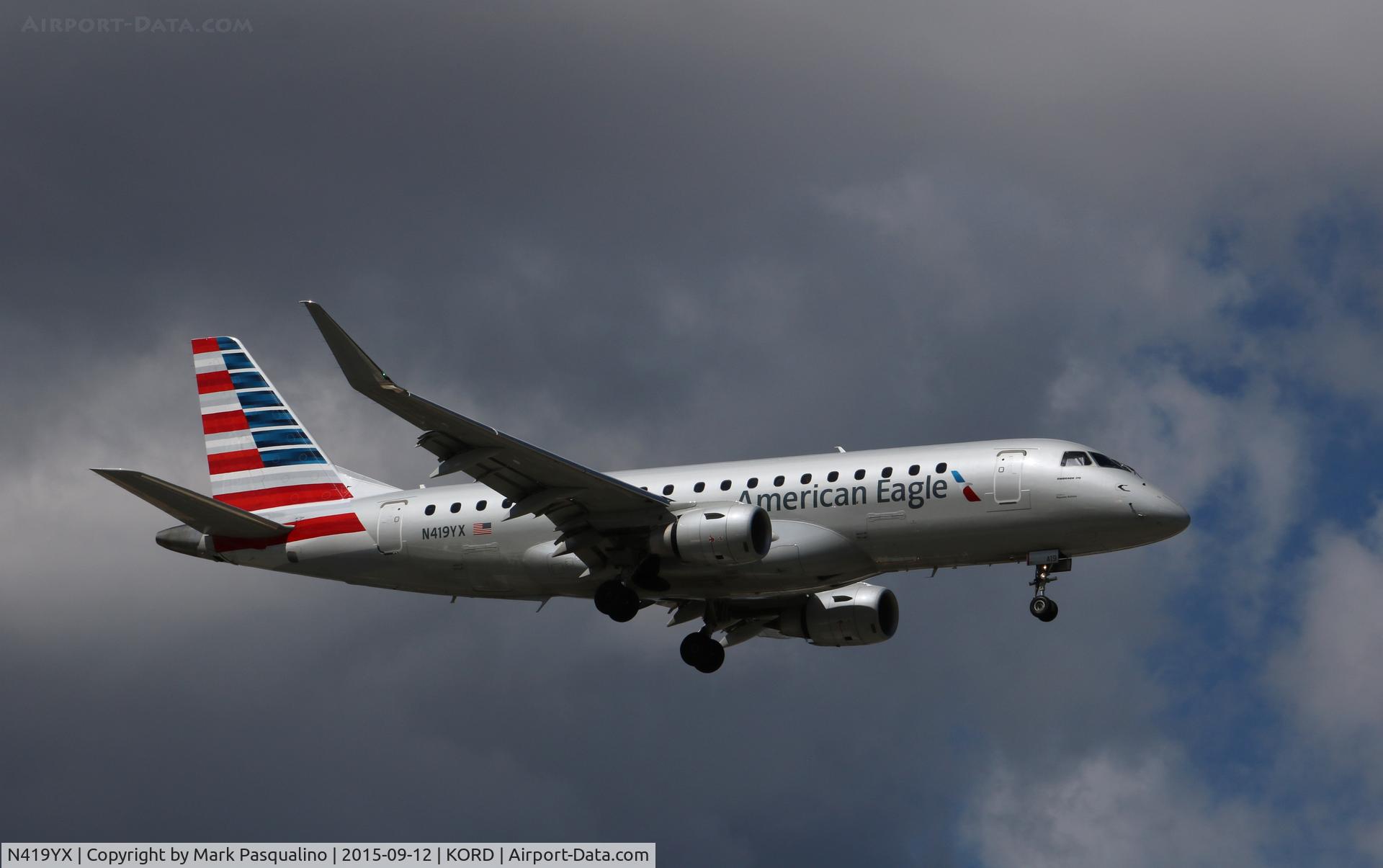 N419YX, 2013 Embraer 175LR (ERJ-170-200LR) C/N 17000384, ERJ 170-200 LR