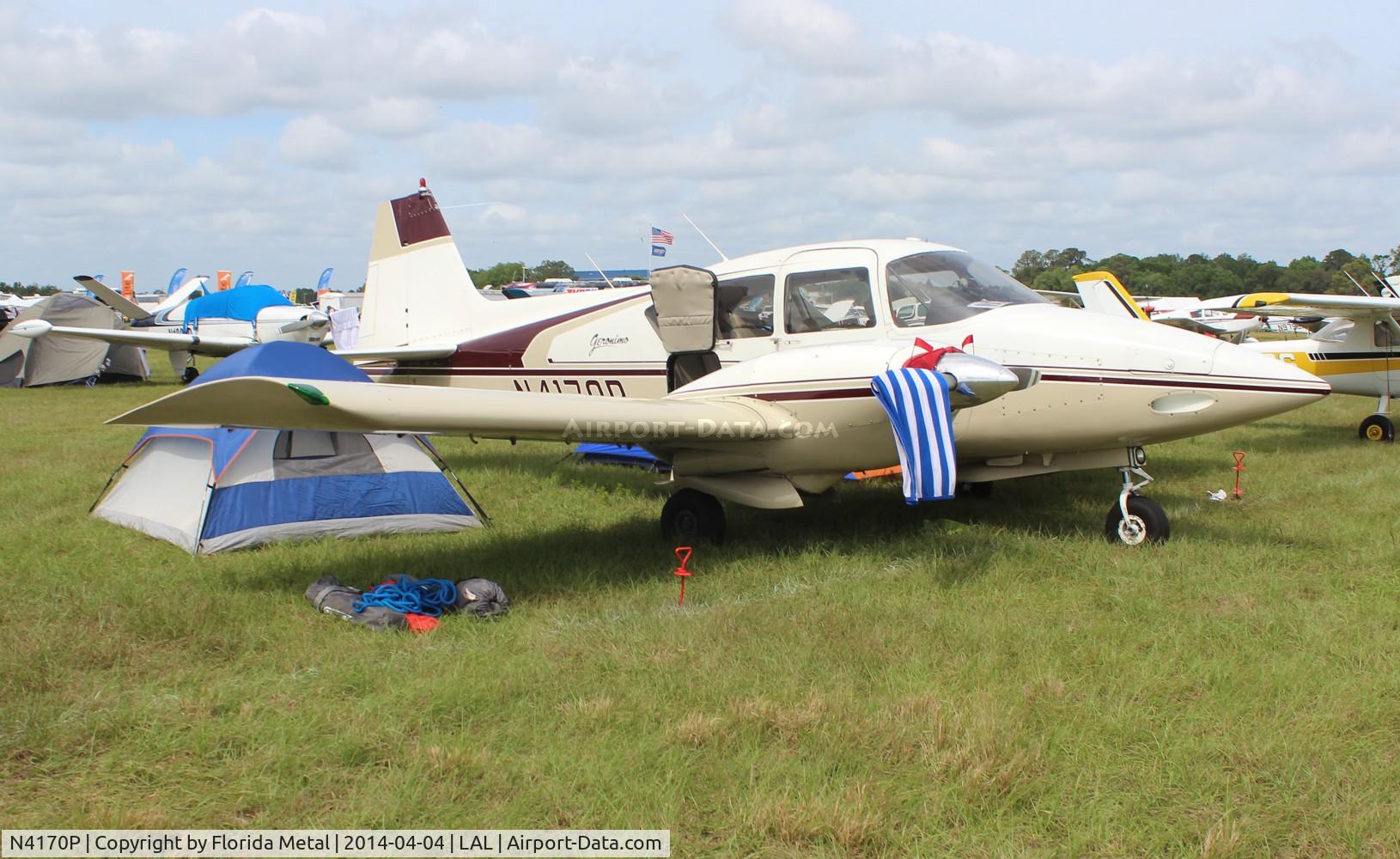 N4170P, 1959 Piper PA-23-160 Apache C/N 23-1657, PA-23-160