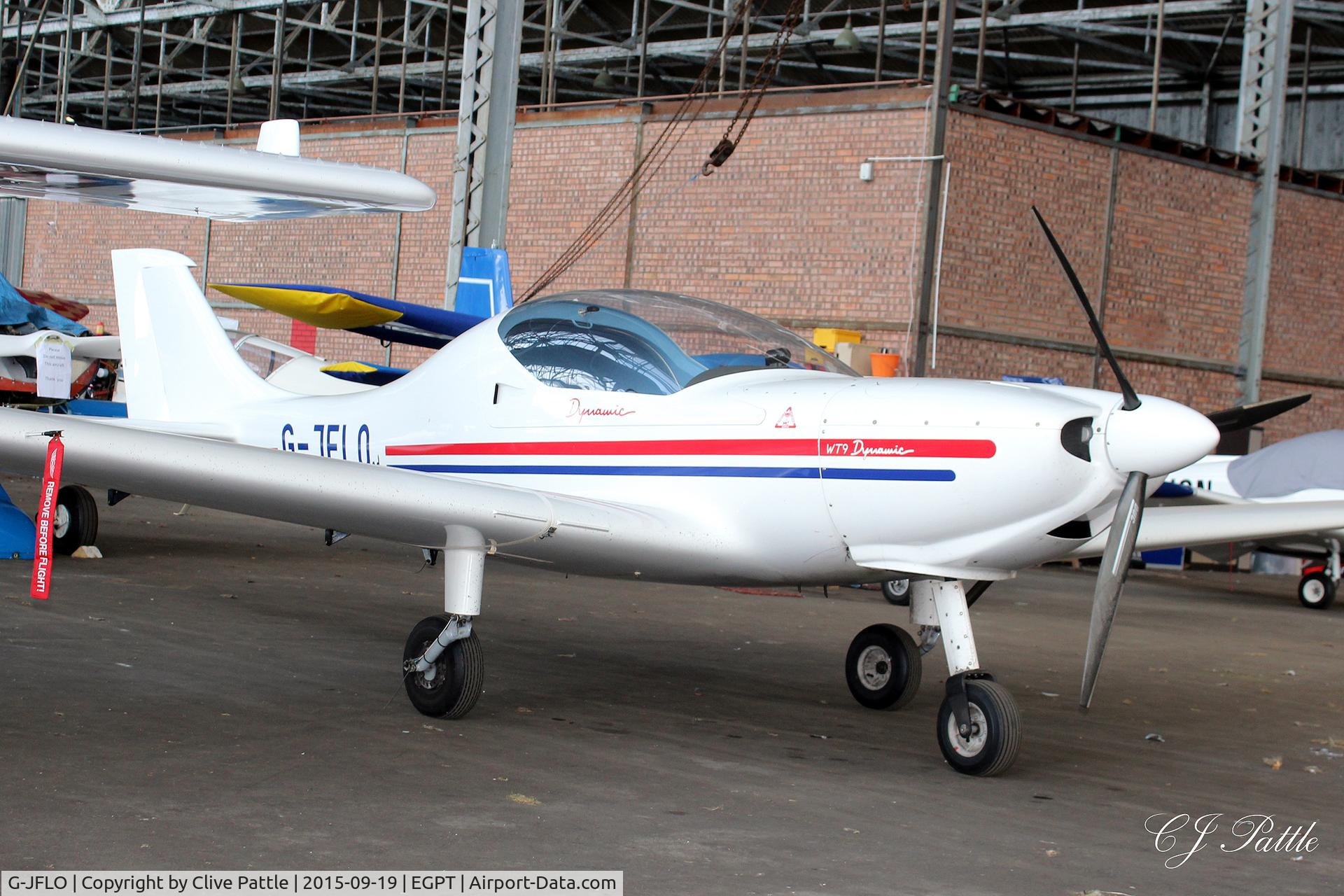 G-JFLO, 2008 Aerospool WT-9 Dynamic C/N DY197, Hangared at Perth EGPT