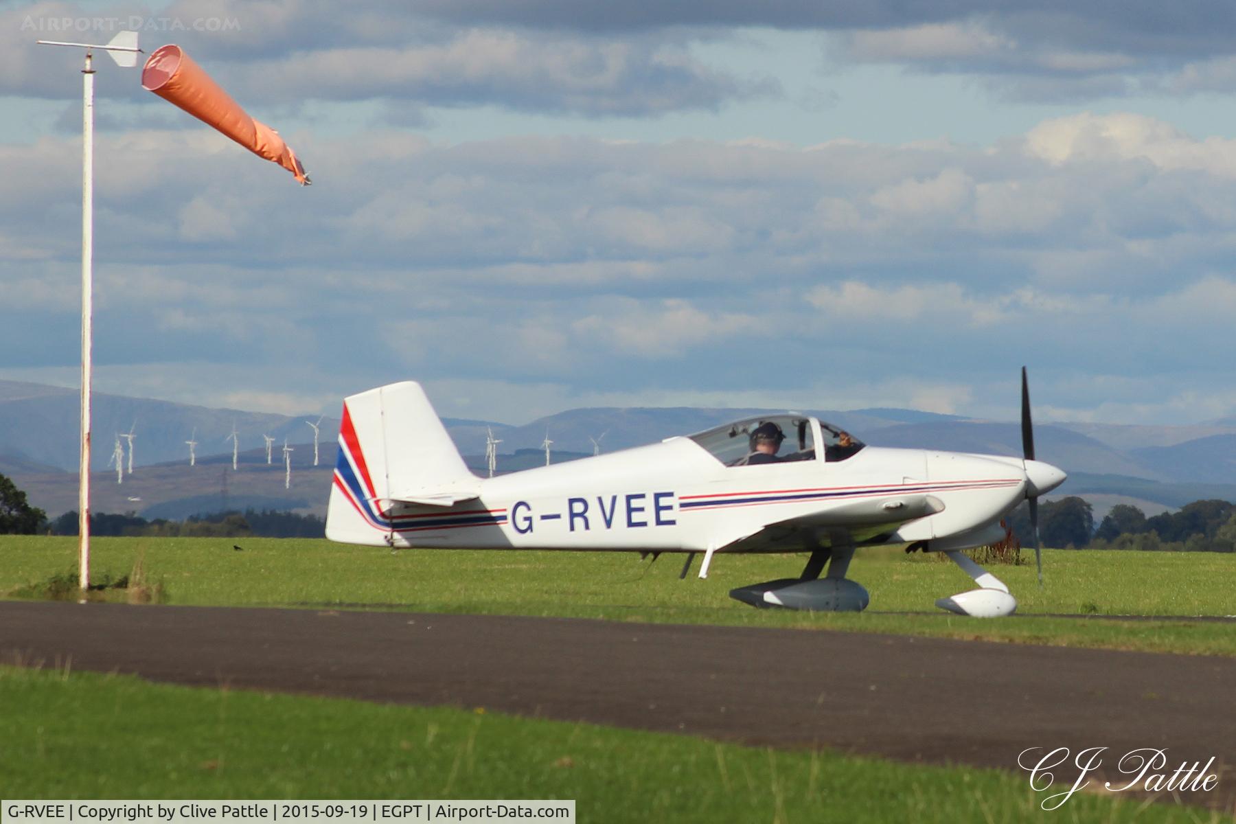 G-RVEE, 1992 Van's RV-6A C/N PFA 181-12262, At Perth EGPT
