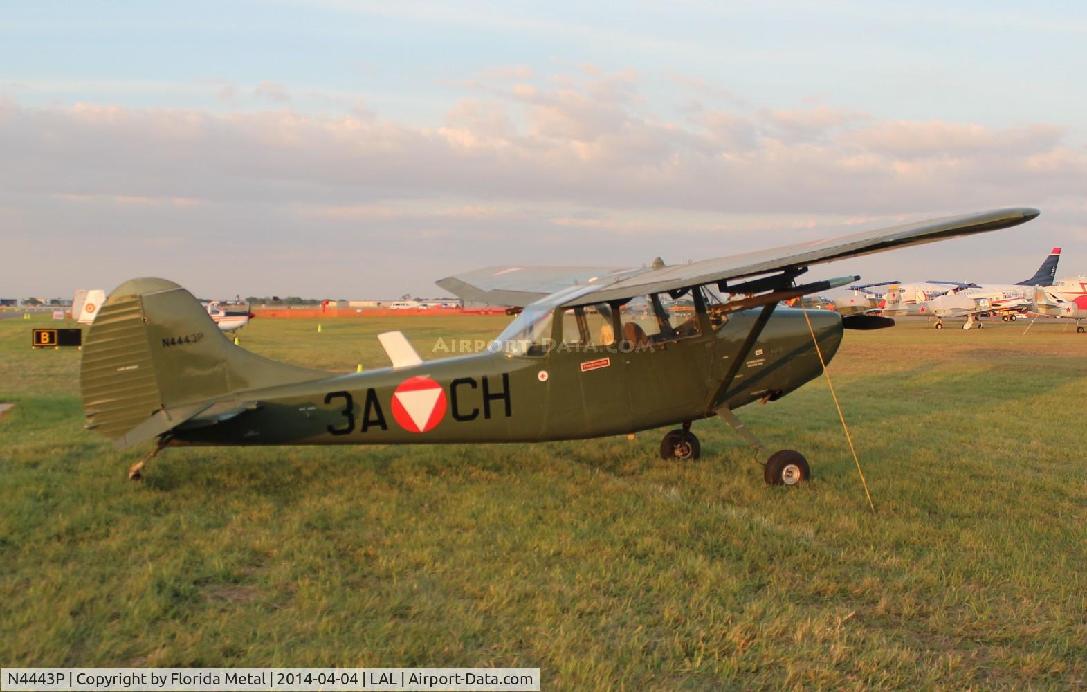 N4443P, 1951 Cessna L-19 O-1 Bird Dog C/N 23079, Cessna L-19