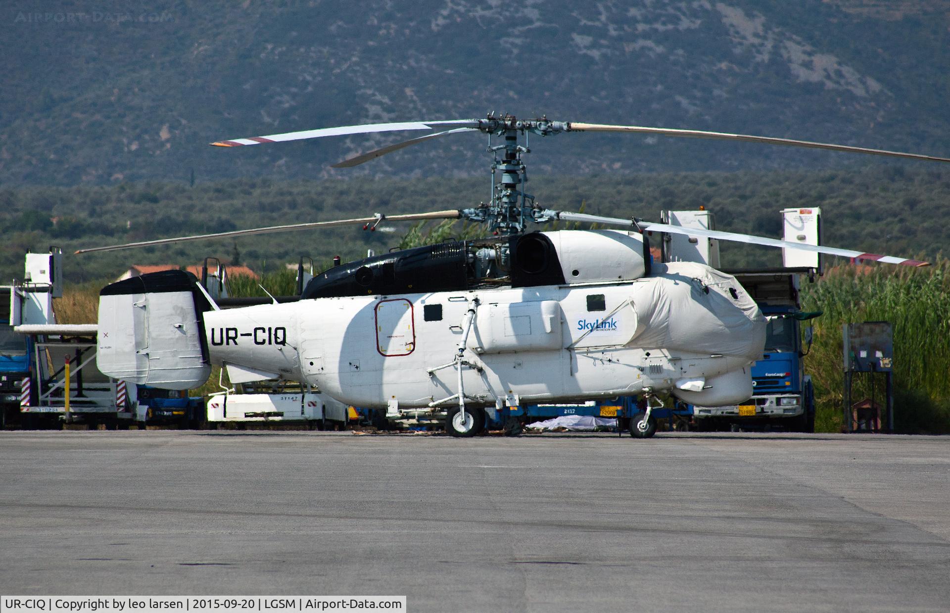 UR-CIQ, Kamov 32 C/N 6107, Samos Greece 20.9.15