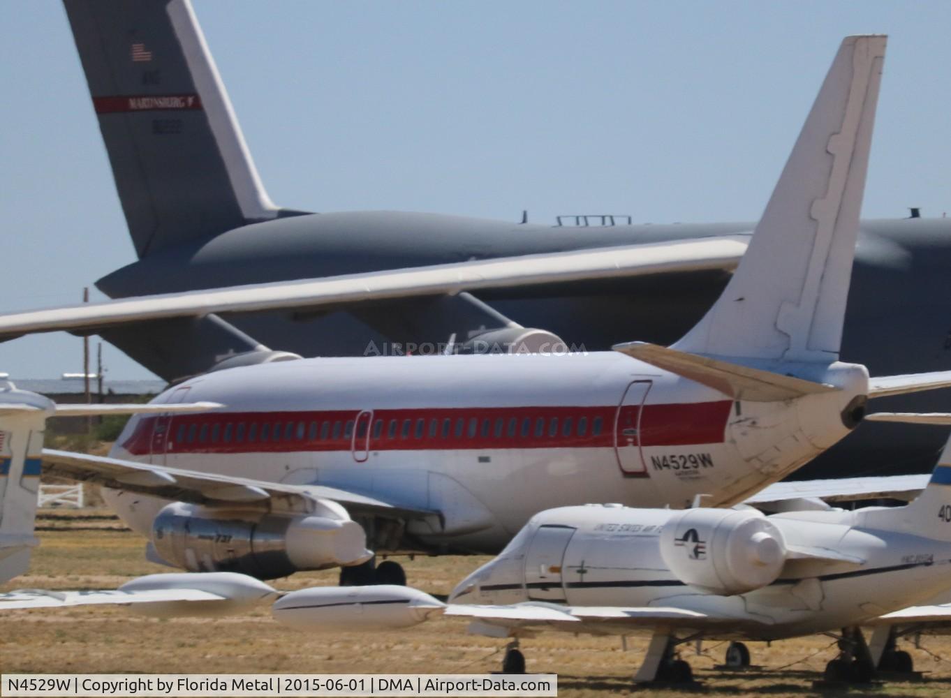 N4529W, 1973 Boeing 737-275 C/N 20785, JANET flight 737-200