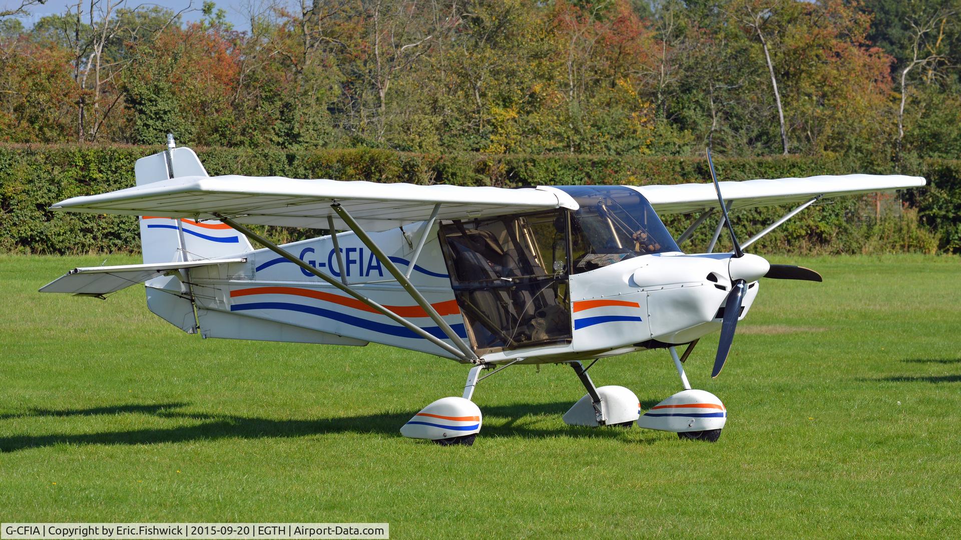 G-CFIA, 2008 Skyranger Swift 912S(1) C/N BMAA/HB/561, 3. G-CFIA visiting Old Warden (Shuttleworth) Aerodrome.