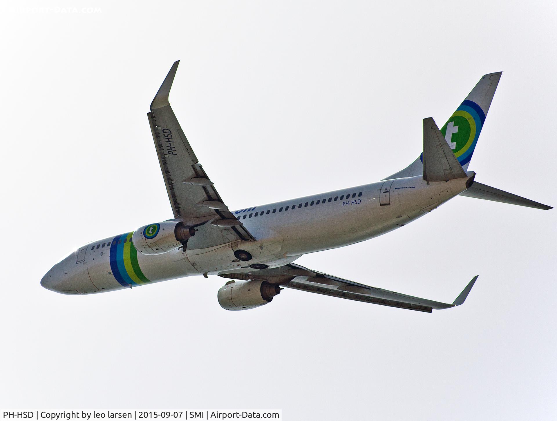 PH-HSD, 2012 Boeing 737-8K2 C/N 39260, Samos Greece 7.9.15