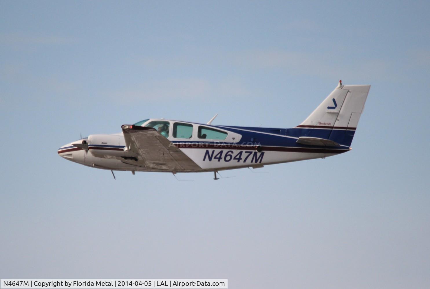 N4647M, 1978 Beech 95-B55 (T42A) Baron C/N TC-2133, Beech 55