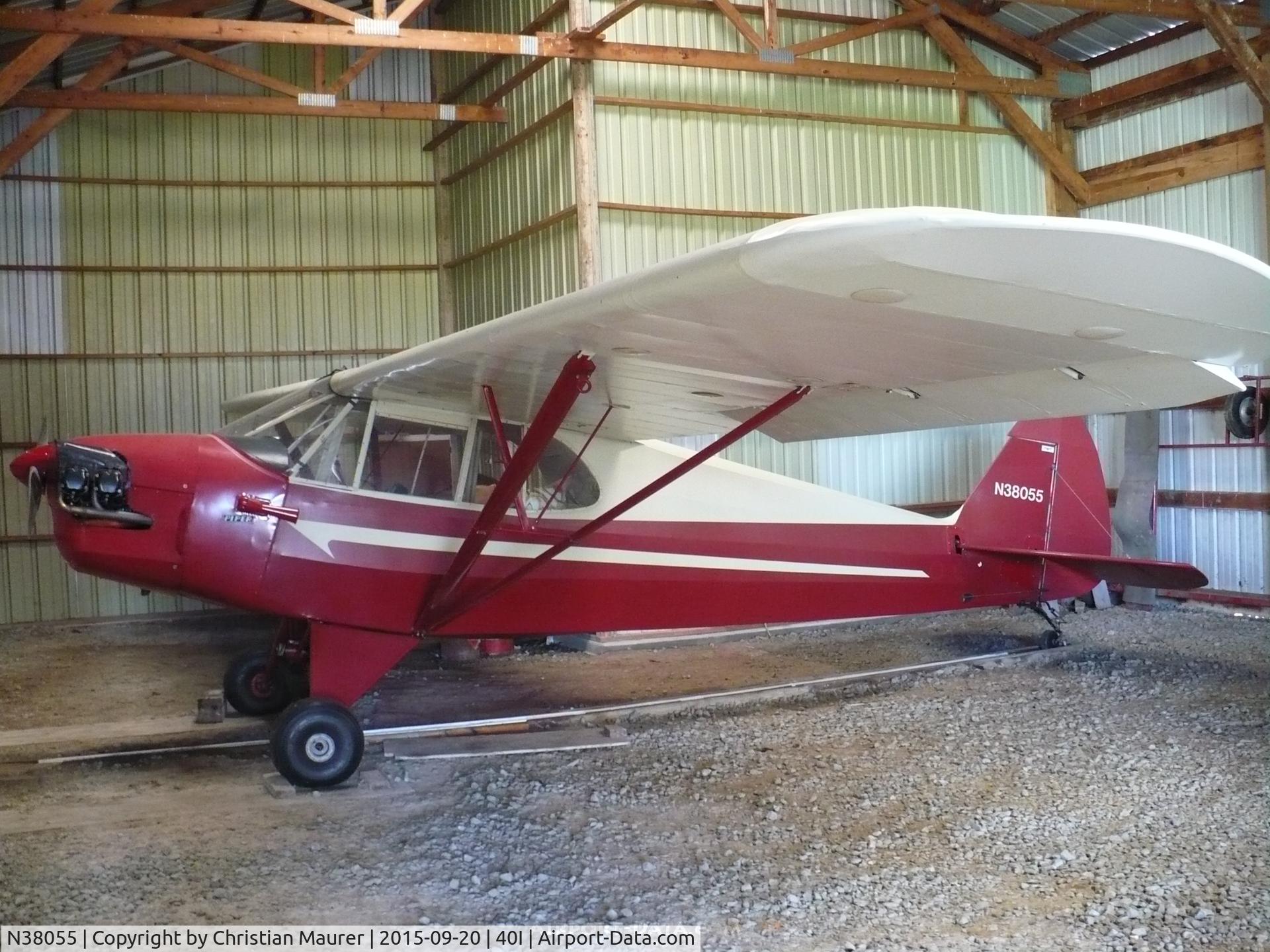 N38055, 1941 Piper J5A Cub Cruiser C/N 5-870, Piper J5 Cub