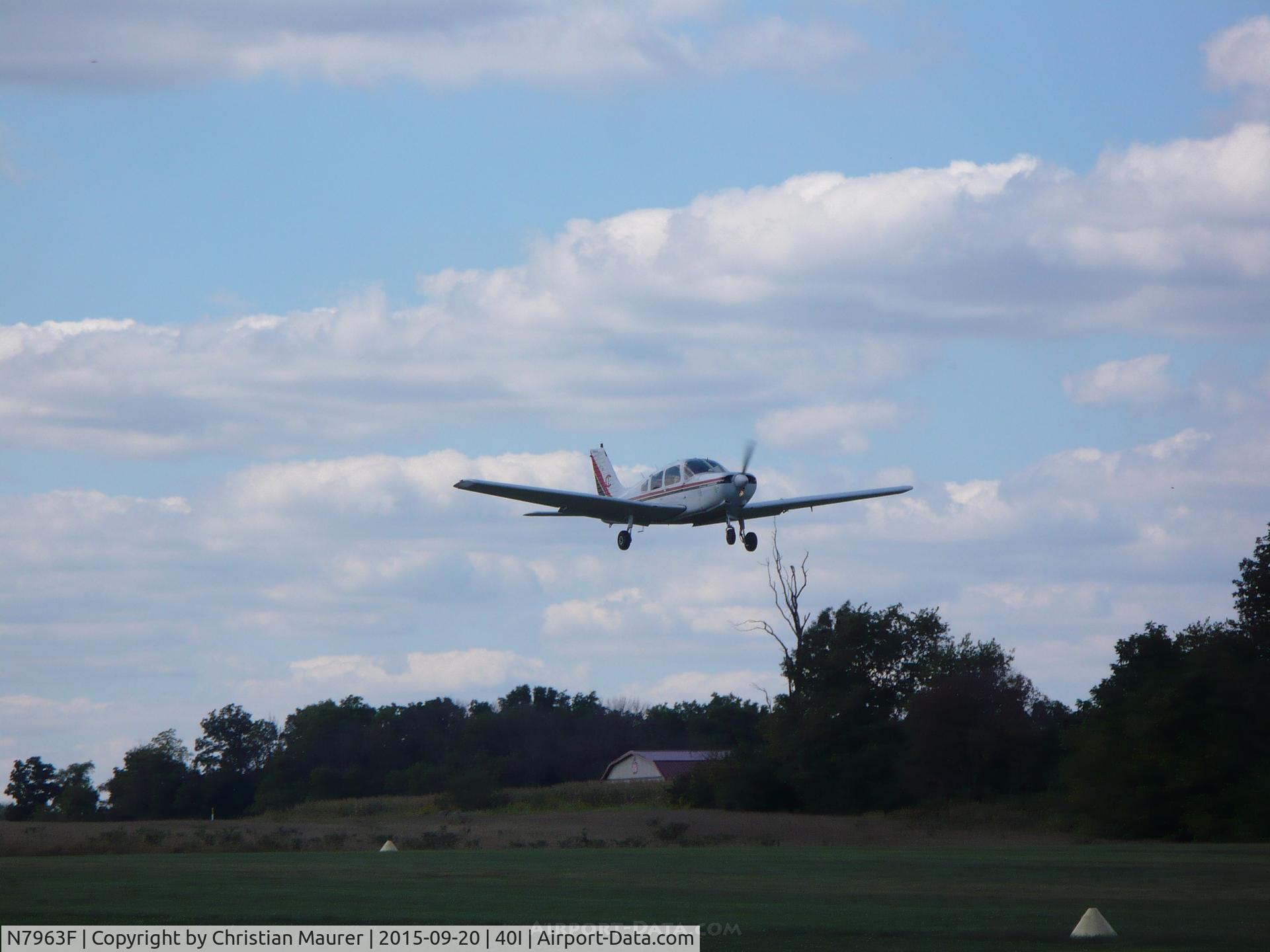 N7963F, 1976 Piper PA-28-151 C/N 28-7715251, PA 28 151 Go Around