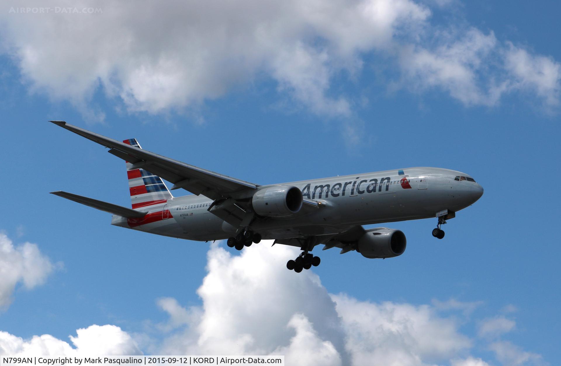 N799AN, 2001 Boeing 777-223 C/N 30258, Boeing 777-200