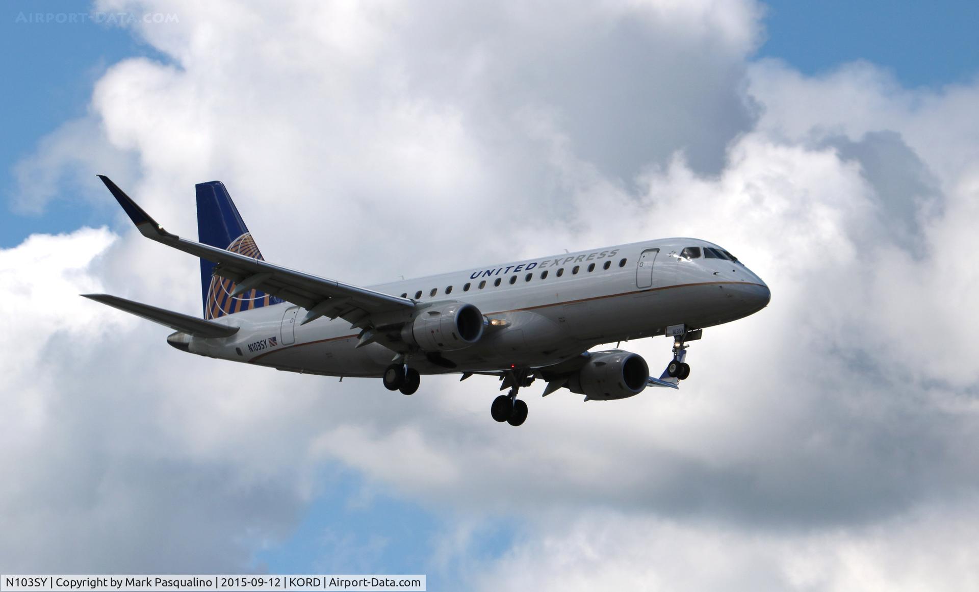 N103SY, 2014 Embraer 175LR (ERJ-170-200LR) C/N 17000390, ERJ 170-200 LR
