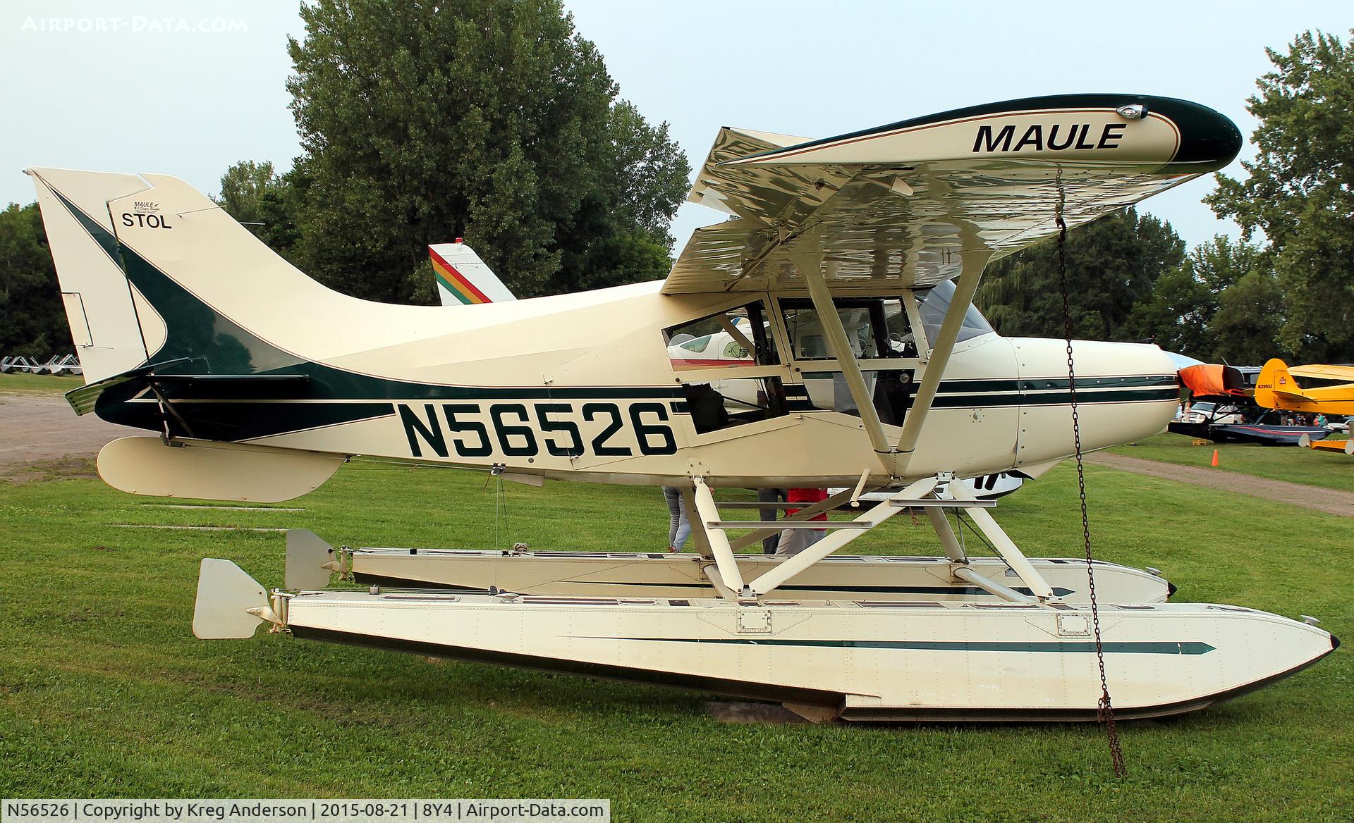 N56526, 1983 Maule M-6-235 Super Rocket C/N 7458C, Hog Roast for AOPA Minneapolis Fly-in at Surfside Seaplane Base