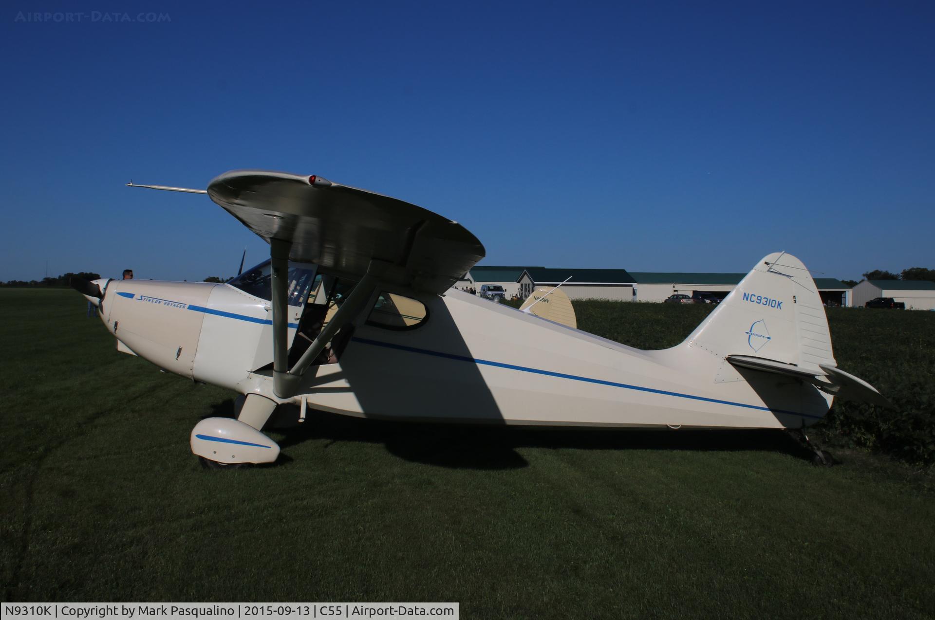 N9310K, 1947 Stinson 108-2 Voyager C/N 108-2310, Stinson 108-2