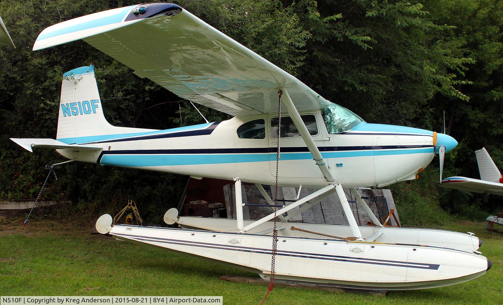 N510F, 1956 Cessna 180 C/N 32451, Hog Roast for AOPA Minneapolis Fly-in at Surfside Seaplane Base