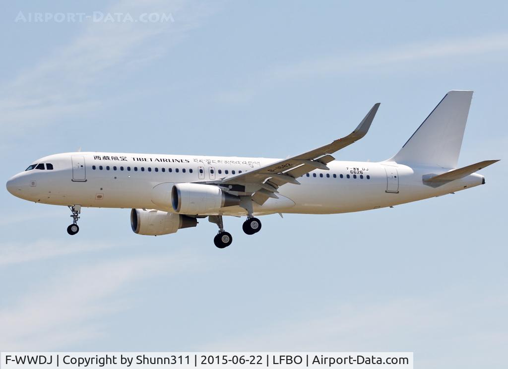 F-WWDJ, 2014 Airbus A320-214 C/N 6626, C/n 6626 - To be B-1682