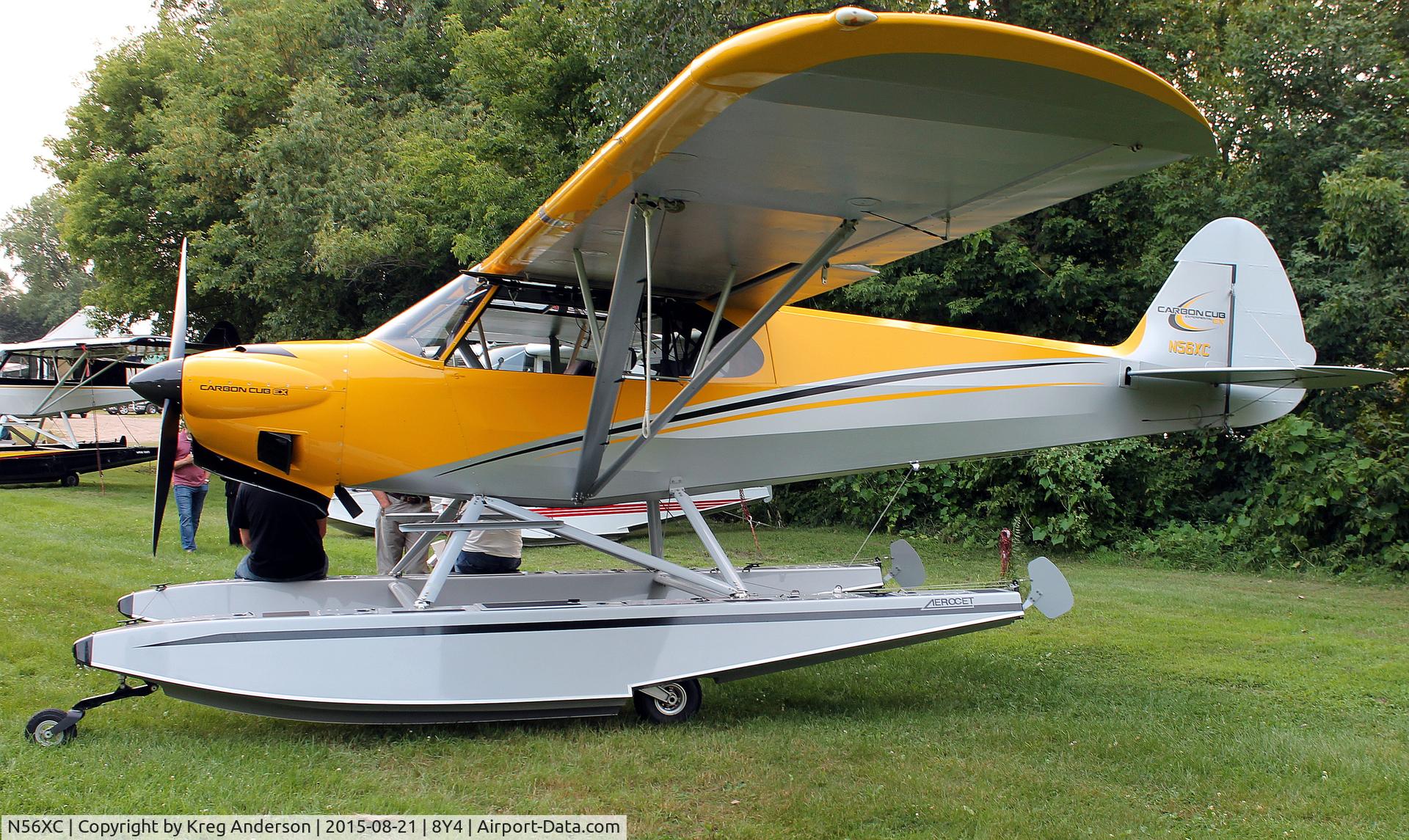 N56XC, 2011 Cub Crafters CCK-1865 Carbon Cub EX C/N CCK-1865-0009, Hog Roast for AOPA Minneapolis Fly-in at Surfside Seaplane Base