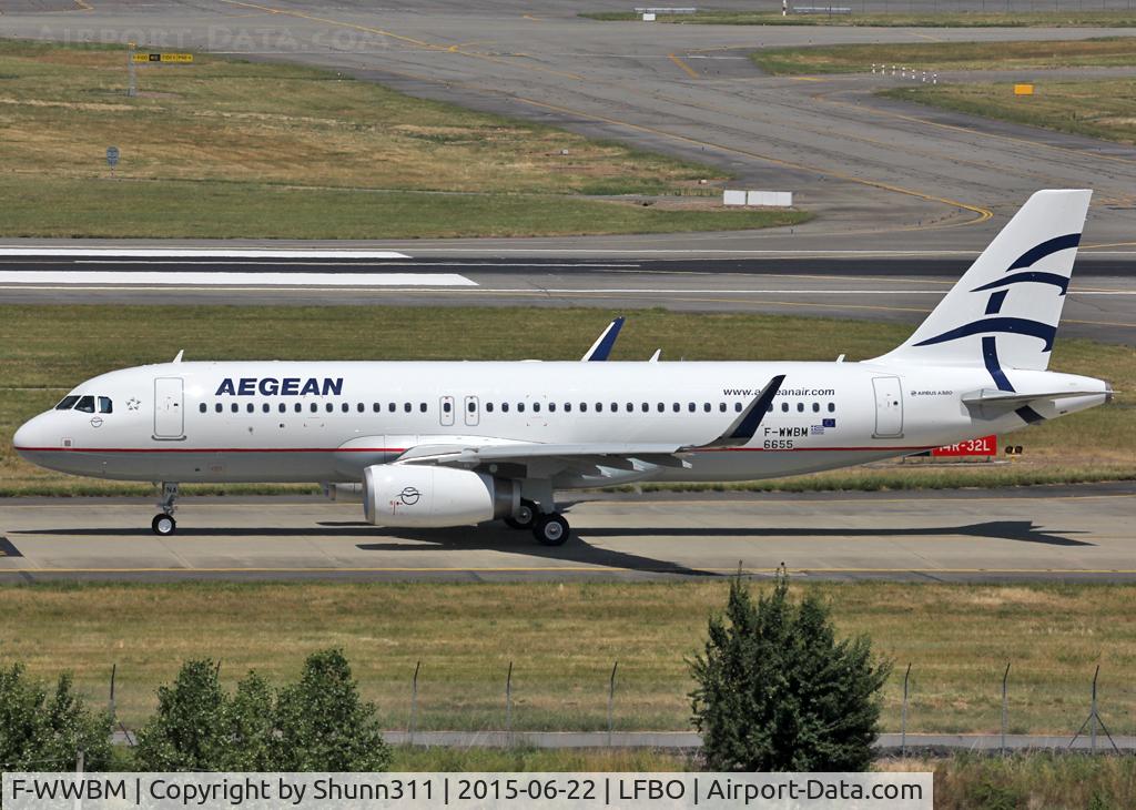 F-WWBM, 2015 Airbus A320-232 C/N 6655, C/n 6655 - To be SX-DNA