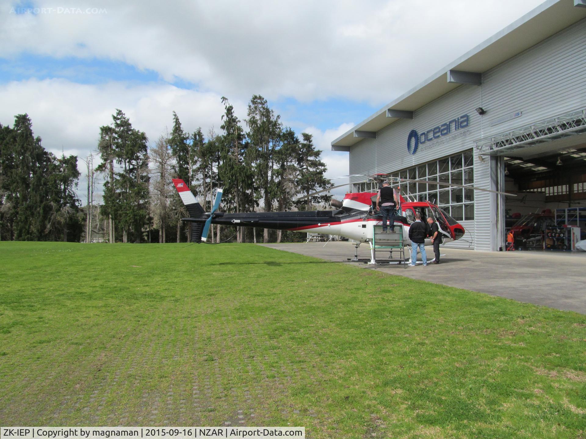 ZK-IEP, Eurocopter AS-350B-2 Ecureuil Ecureuil C/N 2844, ready for new owner soon