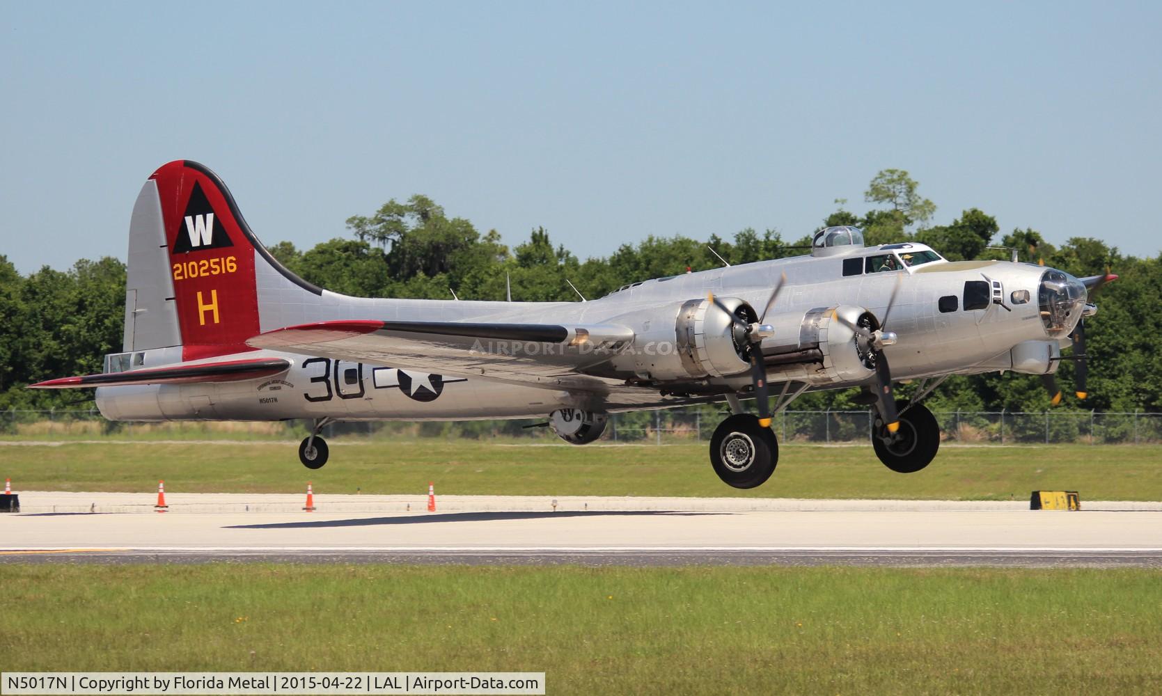 N5017N, 1944 Lockheed/Vega (Boeing) B-17G-105-VE Flying Fortress C/N 8649, Aluminum Overcast