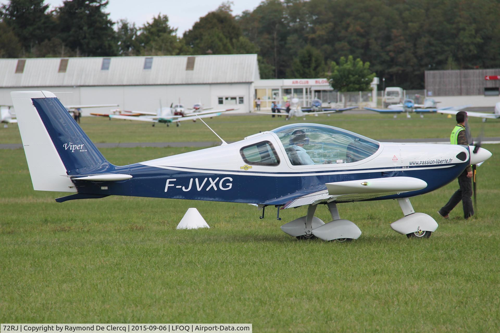 72RJ, Tomark Aero Viper SD-4 C/N 0101, ULM salon Blois.