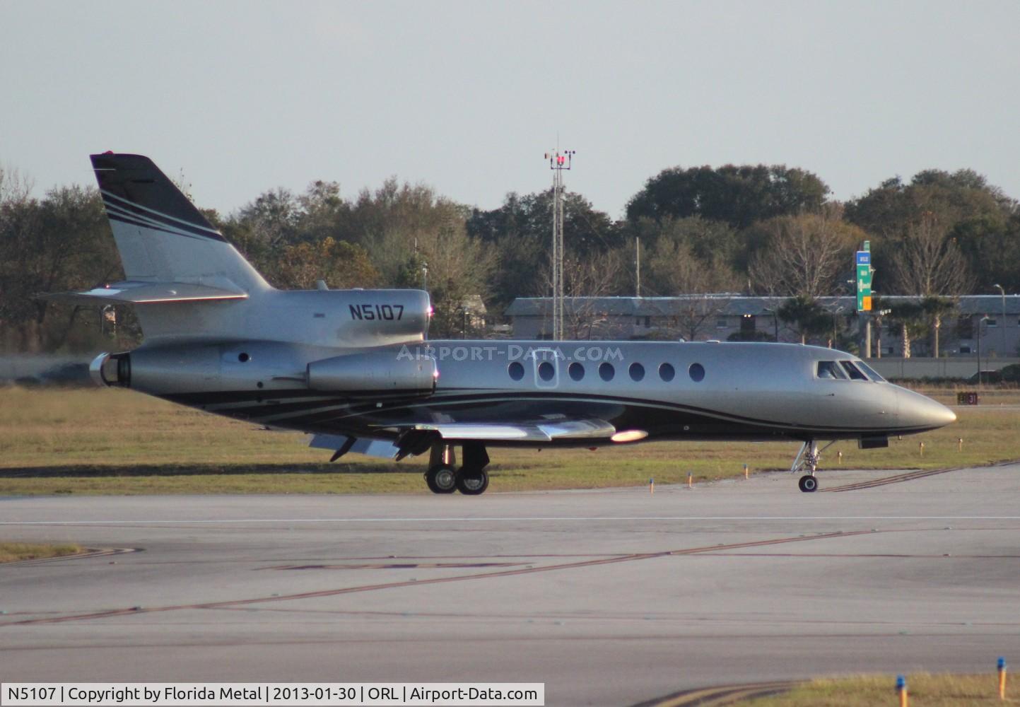 N5107, 1982 Dassault-Breguet Falcon 50 C/N 109, Falcon 50