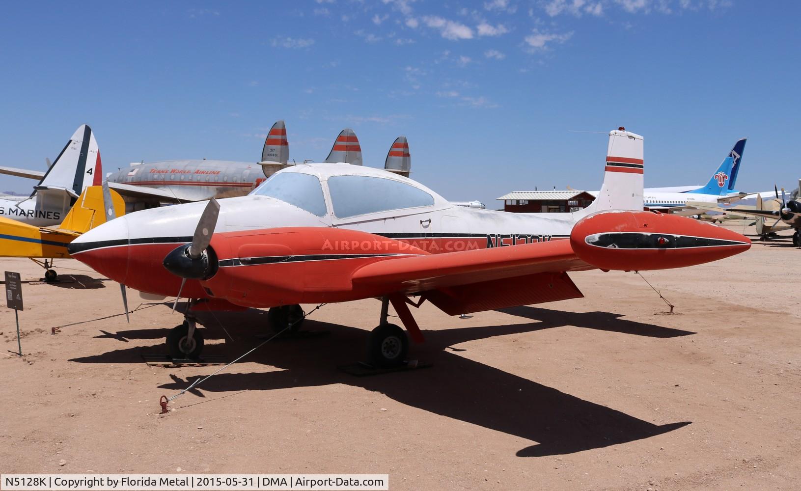 N5128K, Riley-Temco D-16 Twin Navion C/N TTN-29 (NAV-4-2028B), Twin Navion