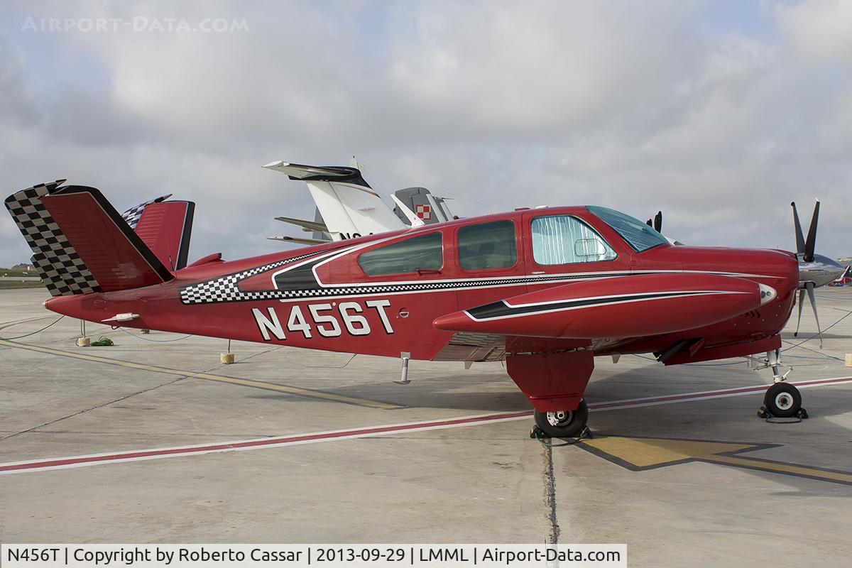 N456T, 1974 Beech V35B Bonanza C/N D-9625, Malta International Airshow 2013