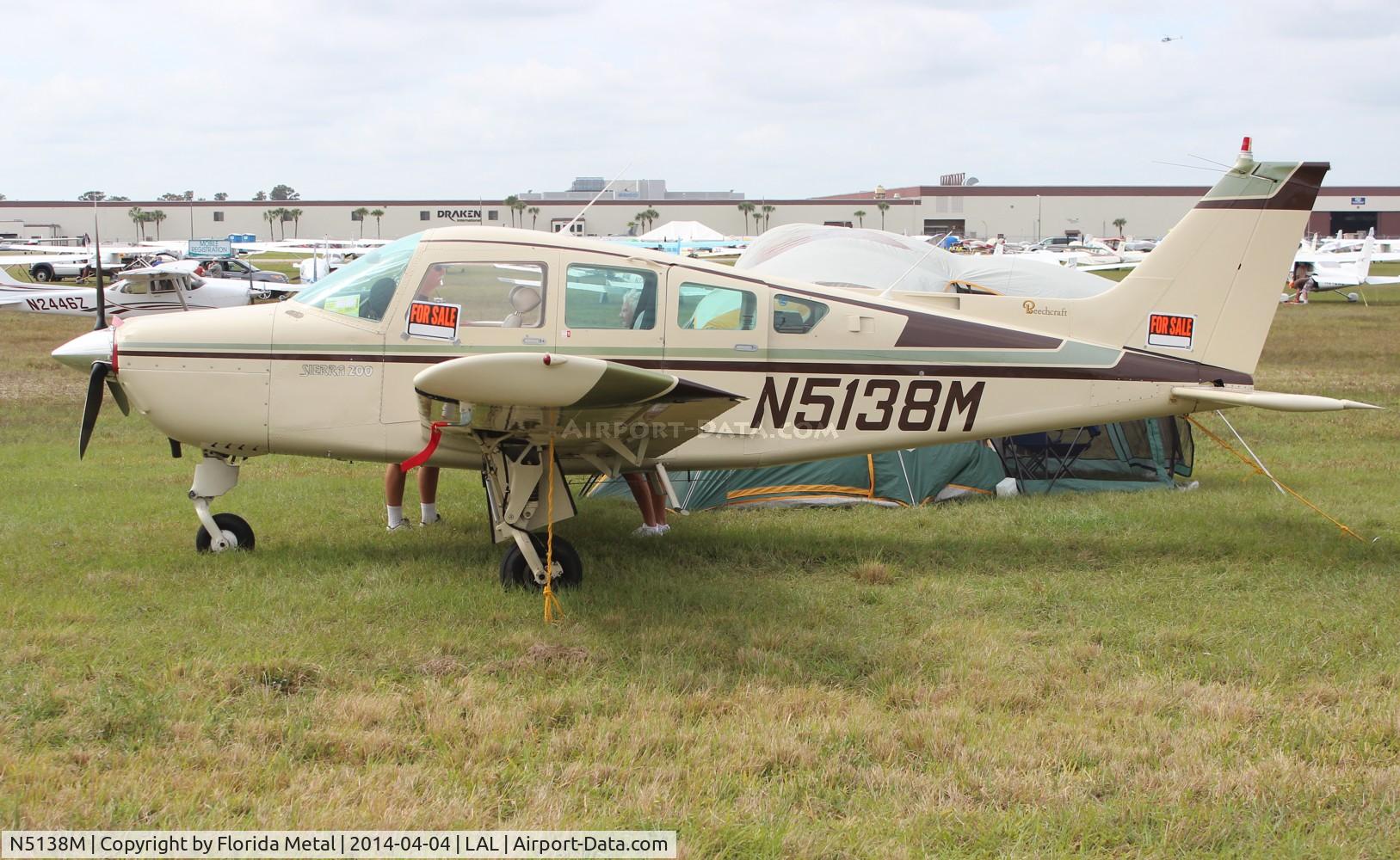 N5138M, 1978 Beech C24R C/N MC-579, Beech C24R Sundowner