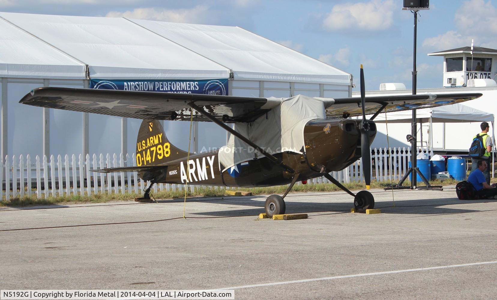N5192G, 1951 Cessna 305A C/N 21683, Cessna L-19