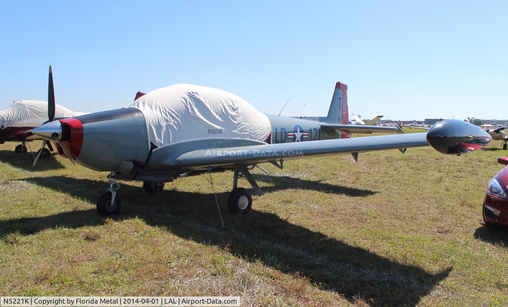 N5221K, 1950 Ryan Navion B C/N NAV-4-2121B, Navion B
