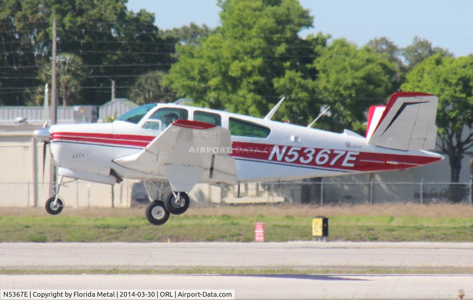 N5367E, 1959 Beech K35 Bonanza C/N D-5846, Beech K35