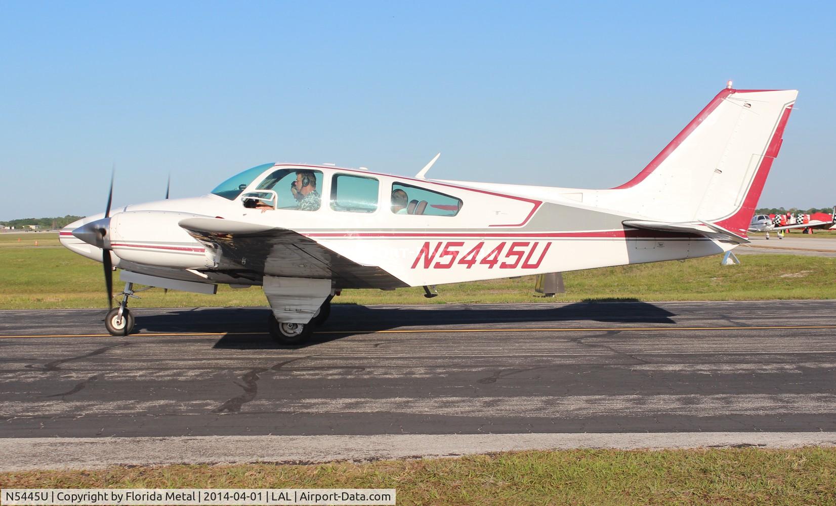 N5445U, 1967 Beech 95-B55 (T42A) Baron C/N TC-1044, Beech 55