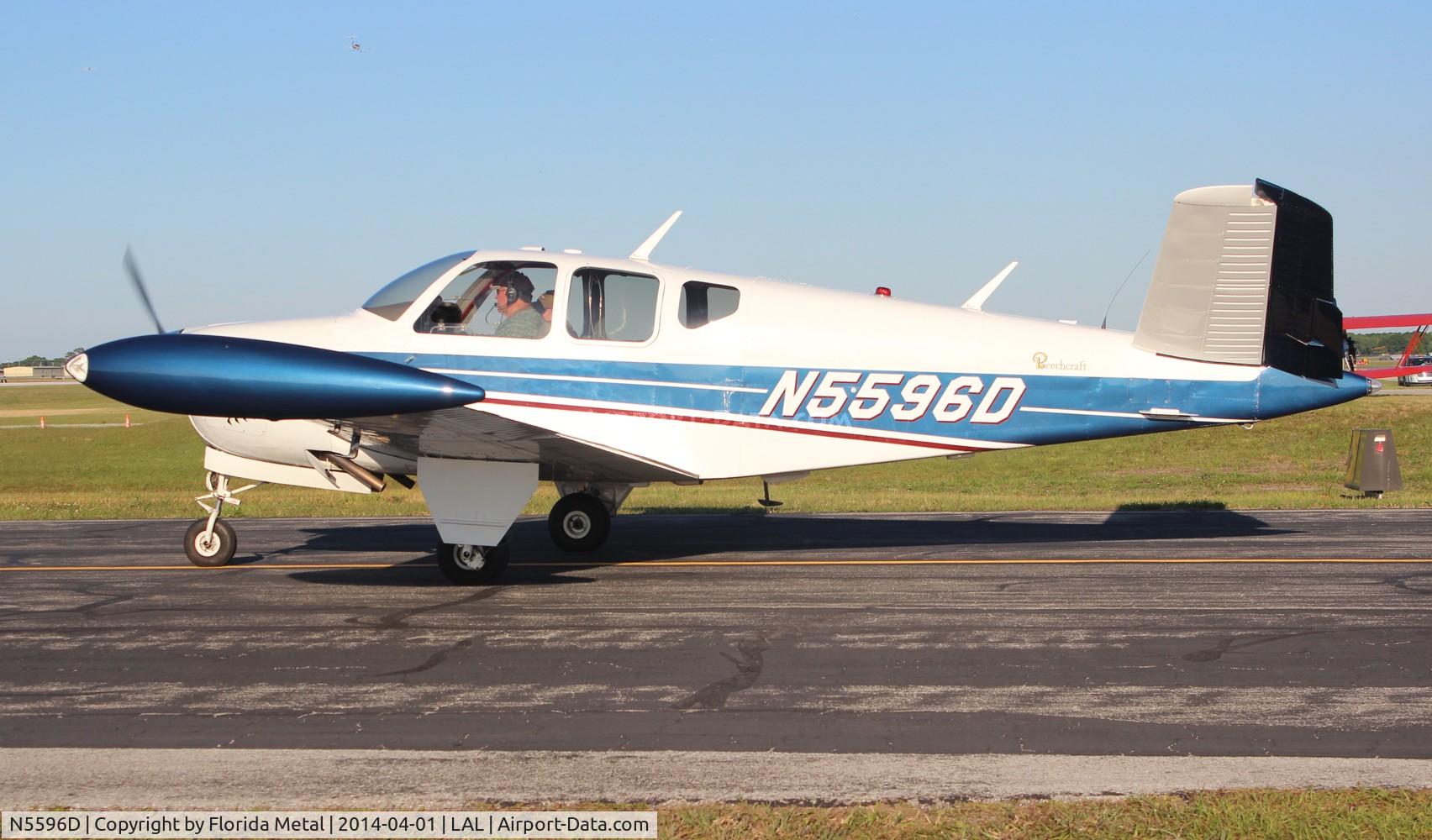N5596D, 1957 Beech H35 Bonanza C/N D-5124, Beech H35 Bonanza