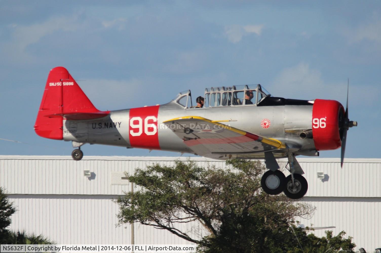 N5632F, North American SNJ-5C Texan Texan C/N 88-14934, SNJ-5C