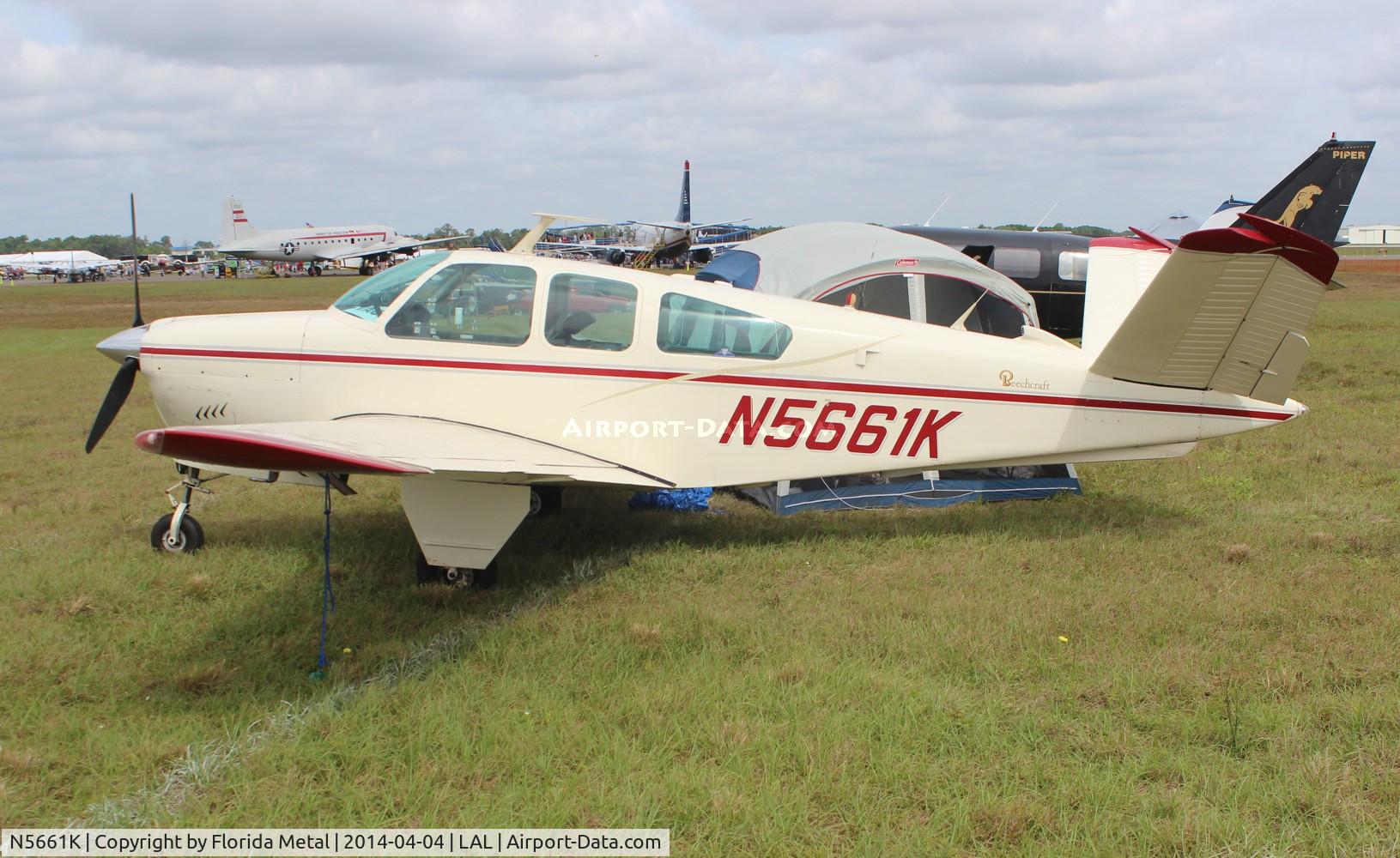 N5661K, 1964 Beech S35 Bonanza C/N D-7592, Beech S35 Bonanza