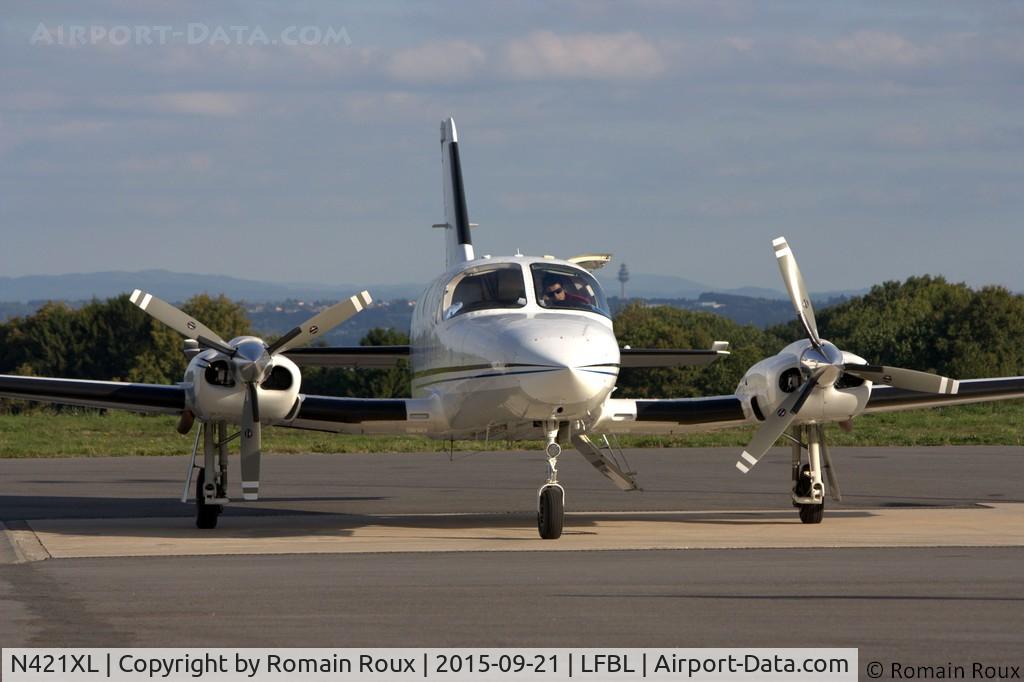 N421XL, 1979 Cessna 421C Golden Eagle C/N 421C0803, Parked