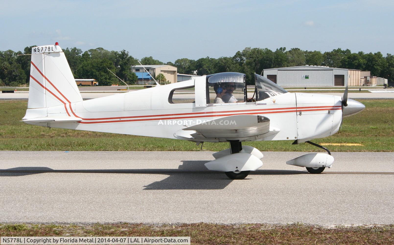 N5778L, 1969 American AA-1 Yankee C/N AA1-0178, American AA1