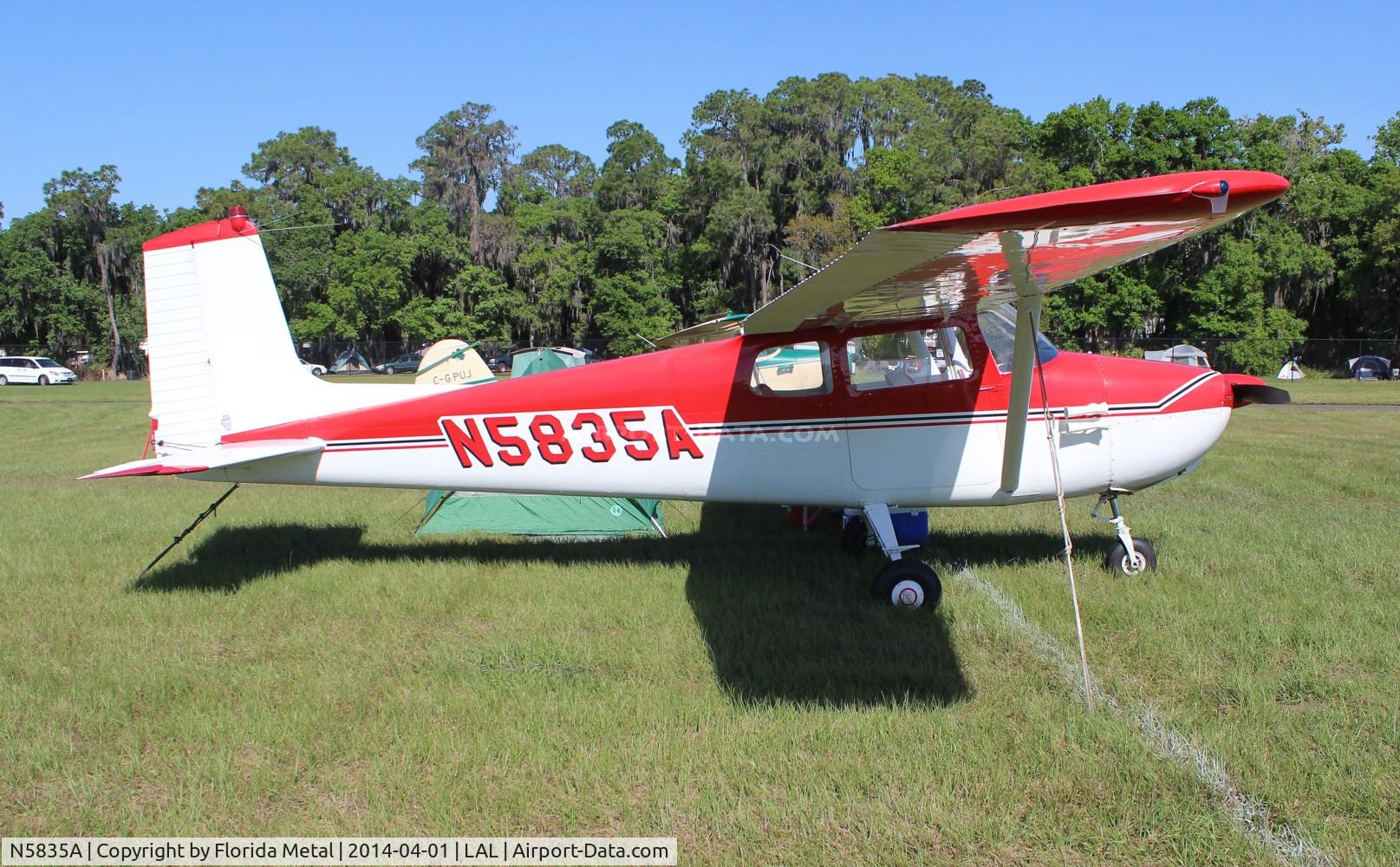 N5835A, 1956 Cessna 172 C/N 28435, Cessna 172