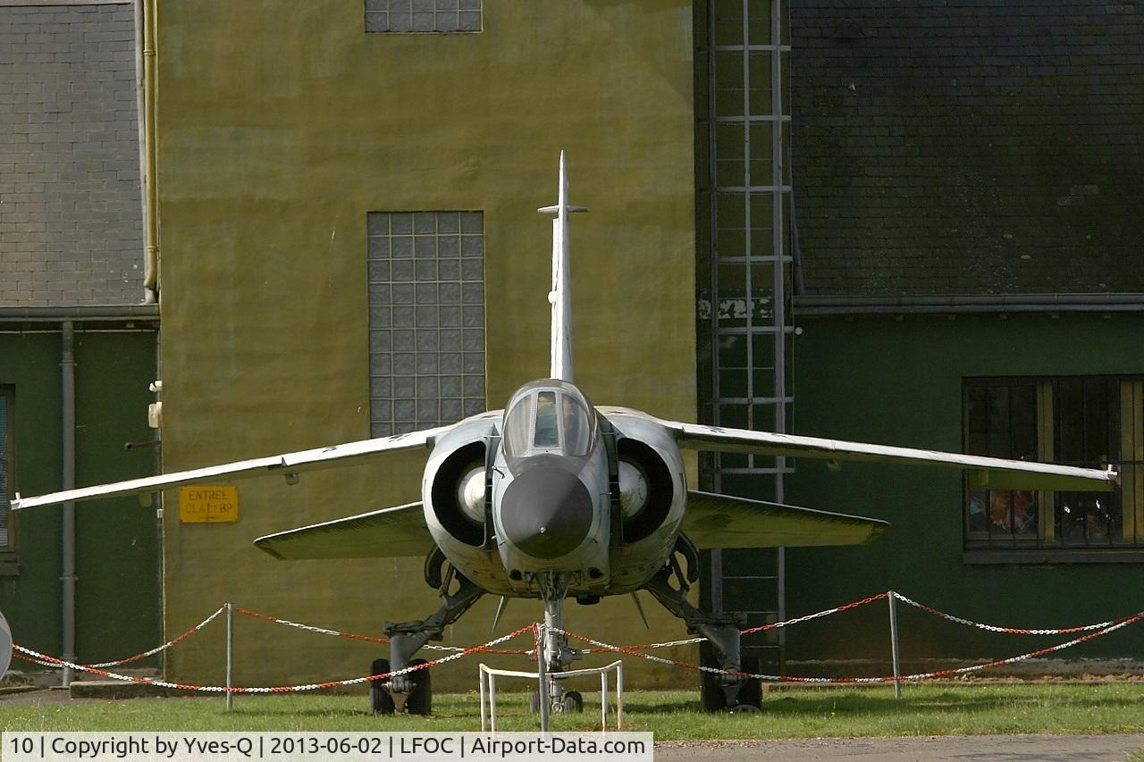 10, Dassault Mirage F.1C C/N 10, Dassault Mirage F1C, preserved at Canopée Museum, Châteaudun Air Base (LFOC)