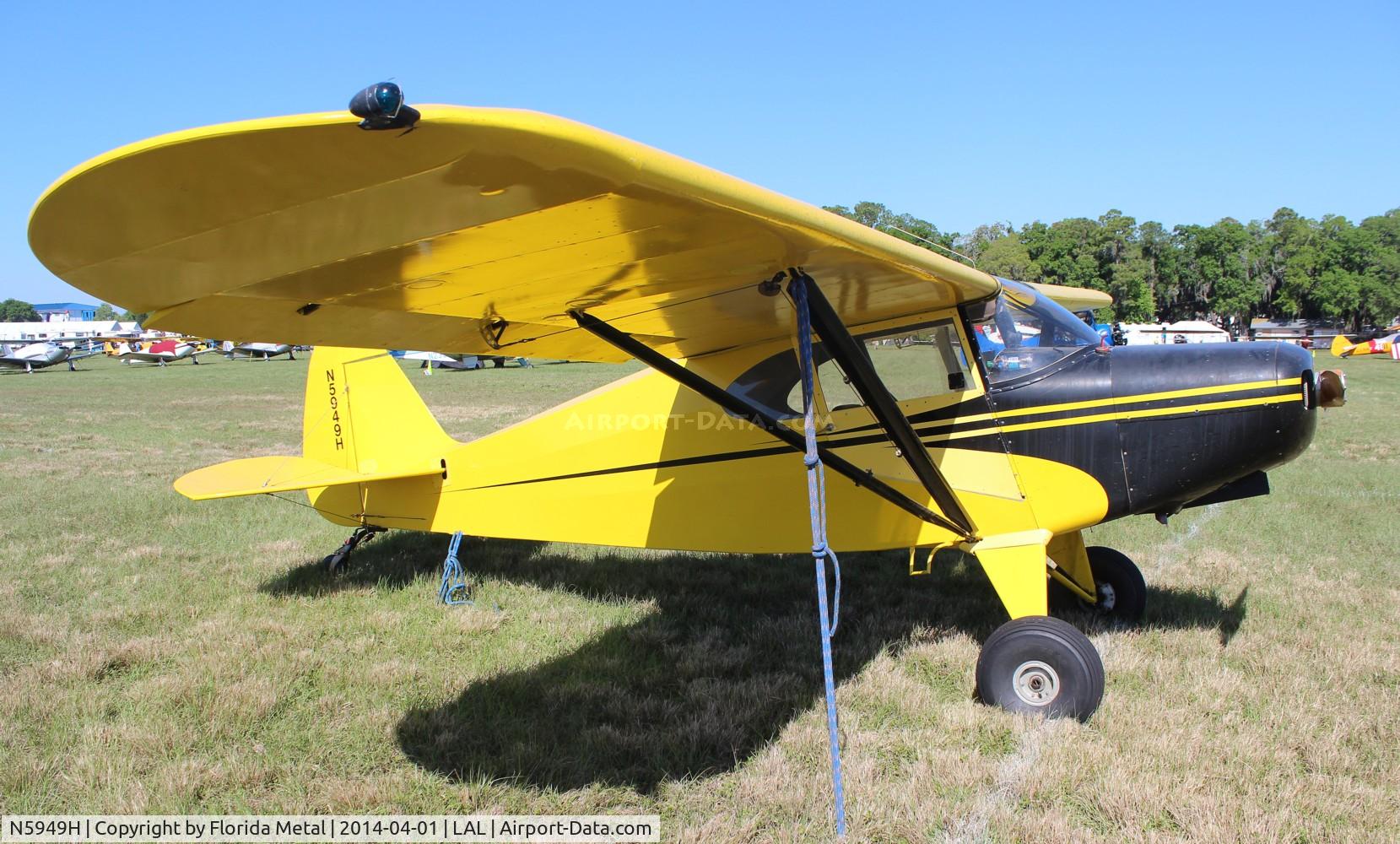 N5949H, 1949 Piper PA-16 Clipper C/N 16-573, Piper PA-16 Clipper