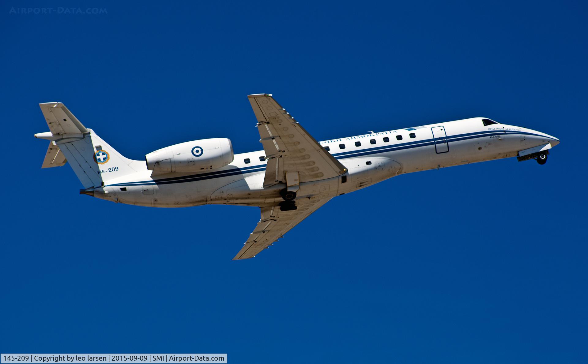 145-209, 1999 Embraer ERJ-135LR (EMB-135LR) C/N 145209, Samos Greece 9.9.15