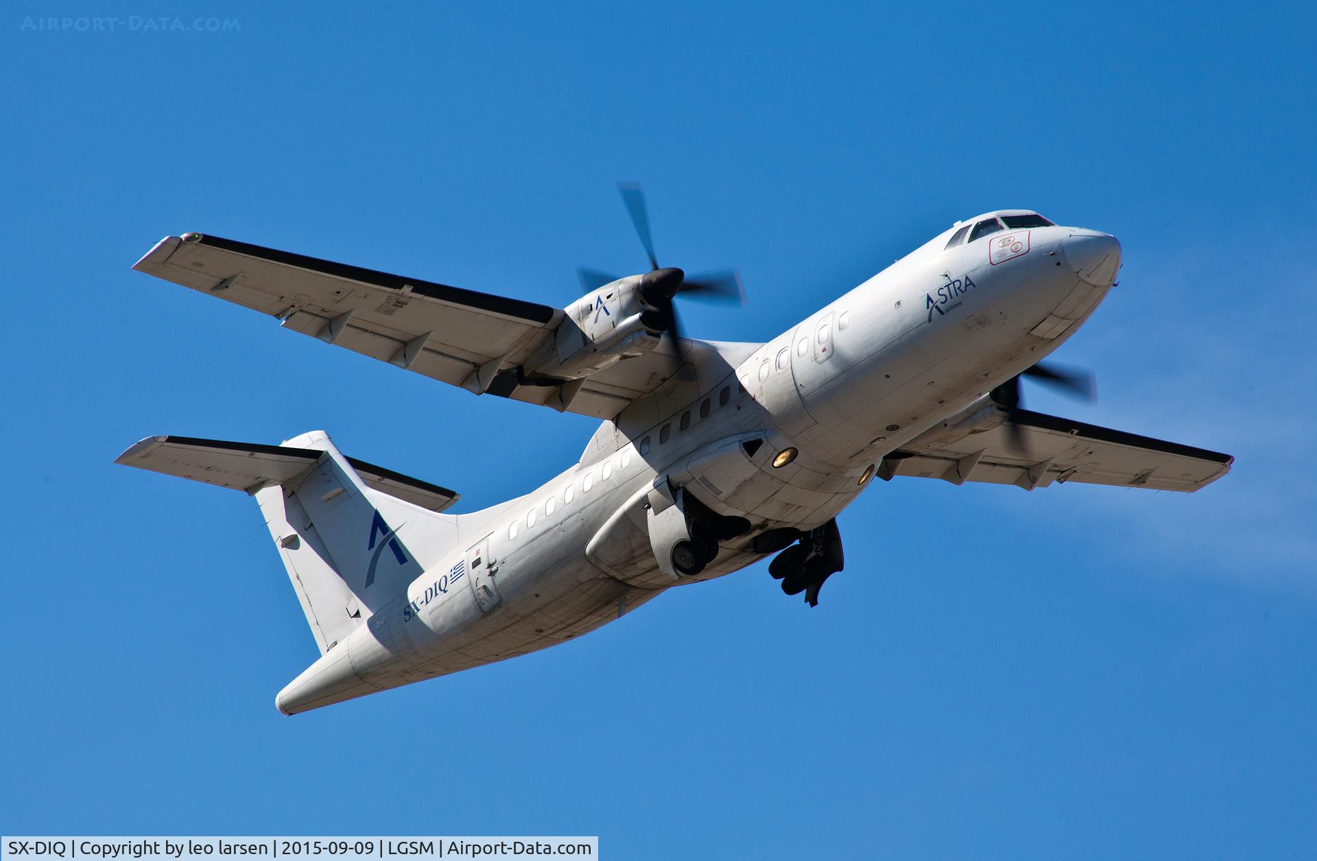 SX-DIQ, 1991 ATR 42-300 C/N 255, Samos Greece 9.9.15