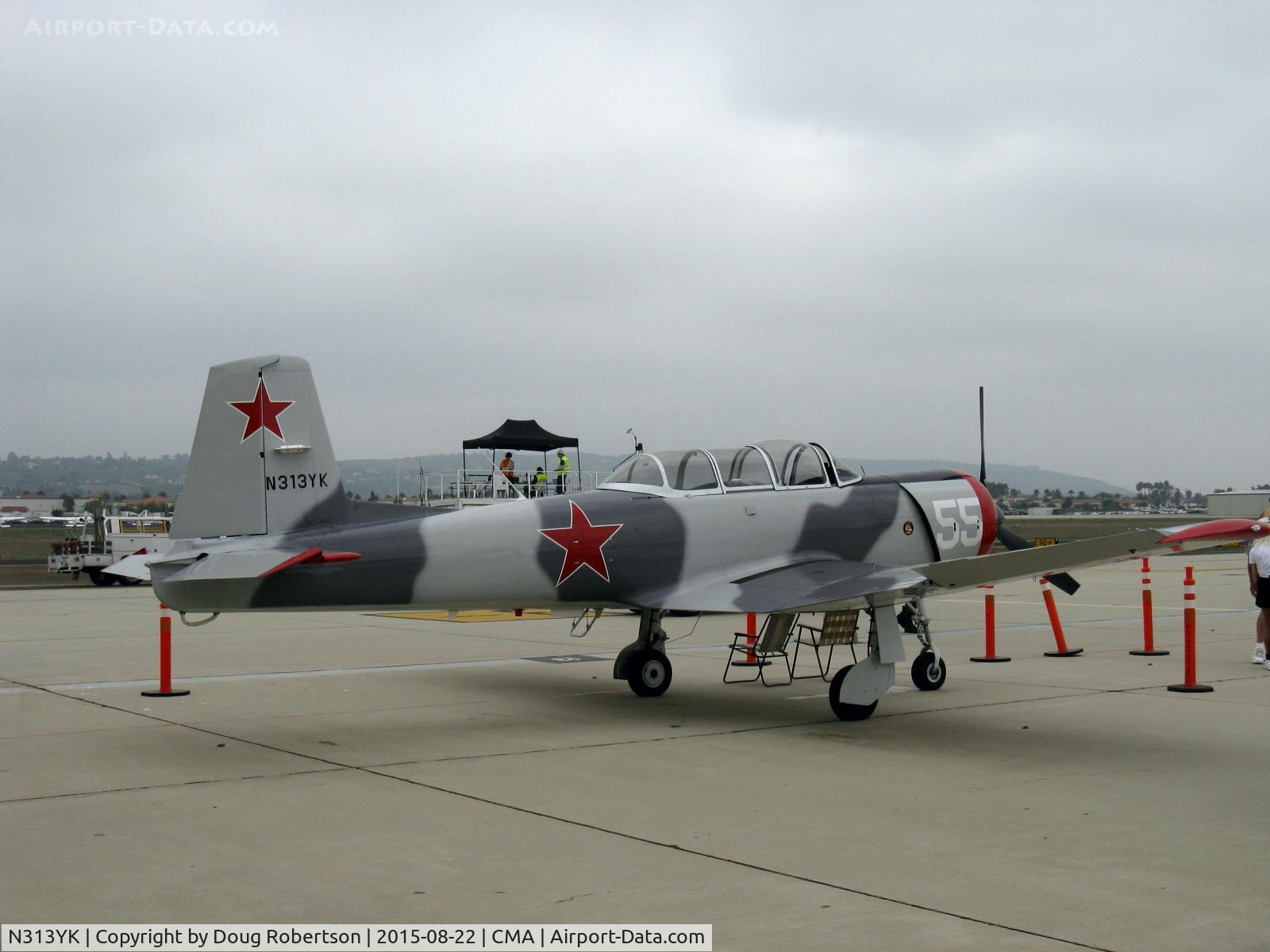 N313YK, 1964 Nanchang CJ-6A C/N 1032013, 1964 Nanchang China CJ-6A, Vedeneev (ivchenko) M-14P 360 Hp upgrade