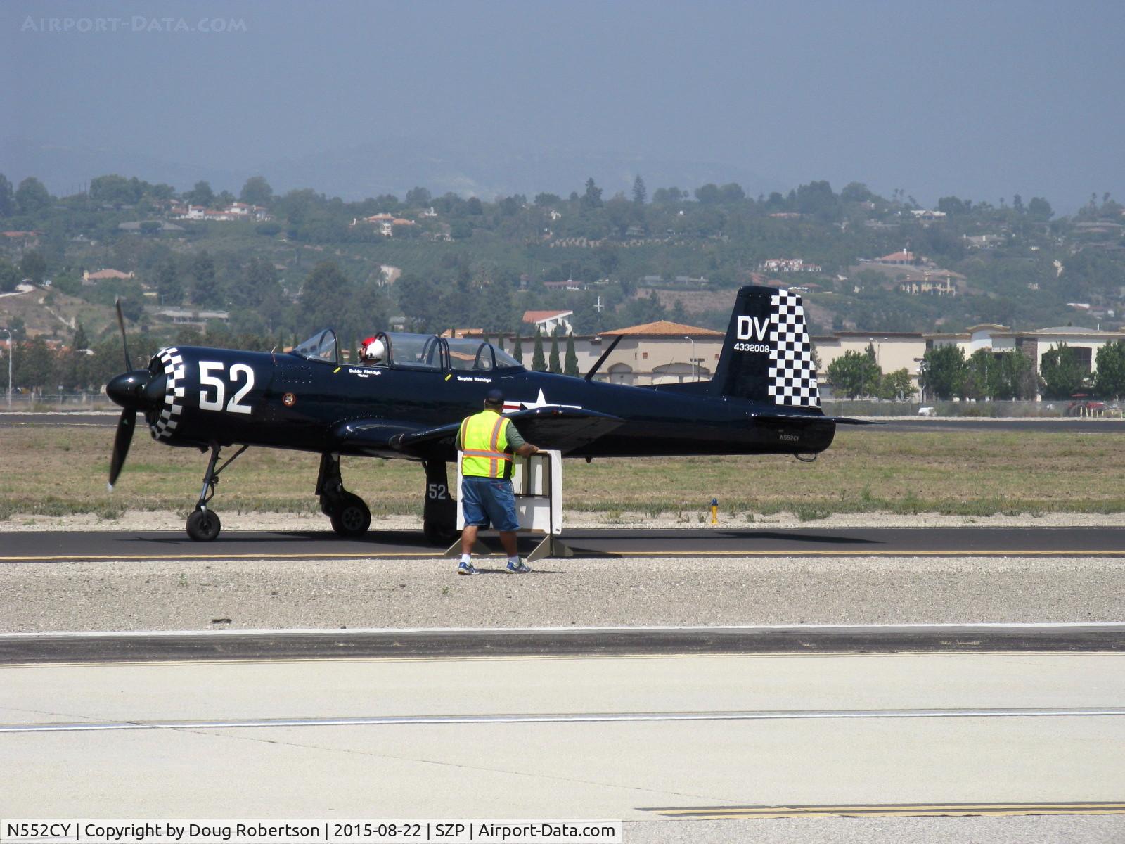N552CY, 1985 Nanchang CJ-6A C/N 4332008, 1985 Nanchang China CJ-6A, Vedeneev (Ivchenko) M-14P 360 Hp upgrade, taxi to Rwy 26