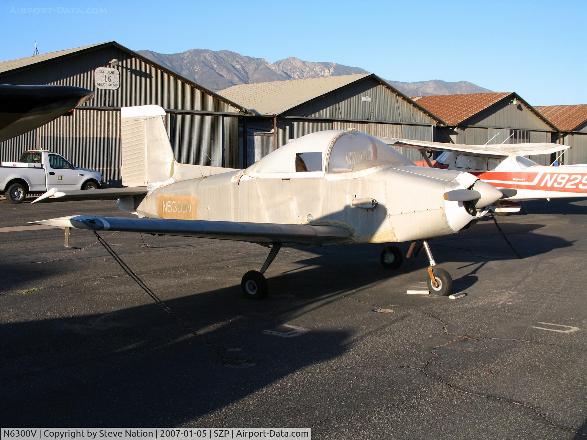 N6300V, 1964 Victa Airtourer 100 C/N 74, Locally-Based 1964 Victa Airtourer 100 from Australia sans paint @ Santa Paula Airport, CA