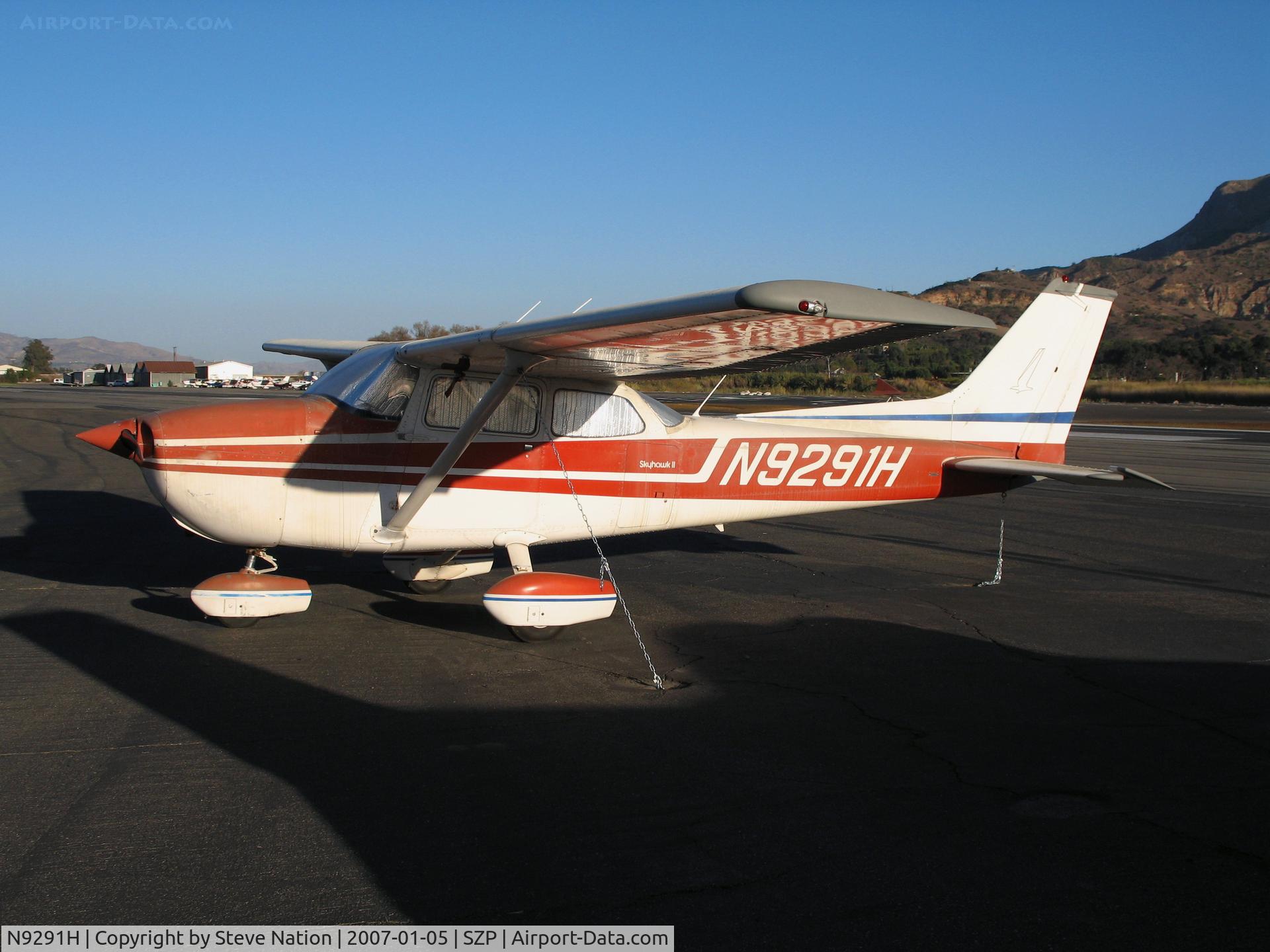 N9291H, 1975 Cessna 172M C/N 17266071, Locally-Based 1975 Cessna 172M @ Santa Paula Airport, CA